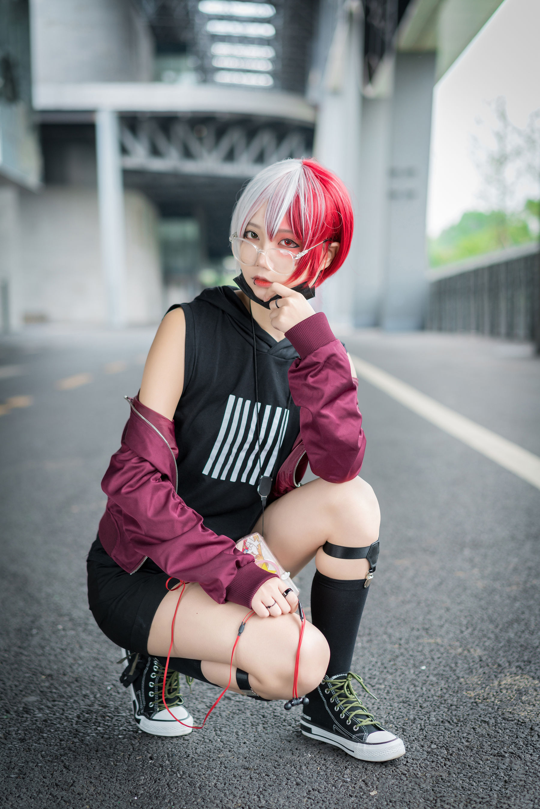 清纯少女五更百鬼 – 场照 Cosplay-第4张