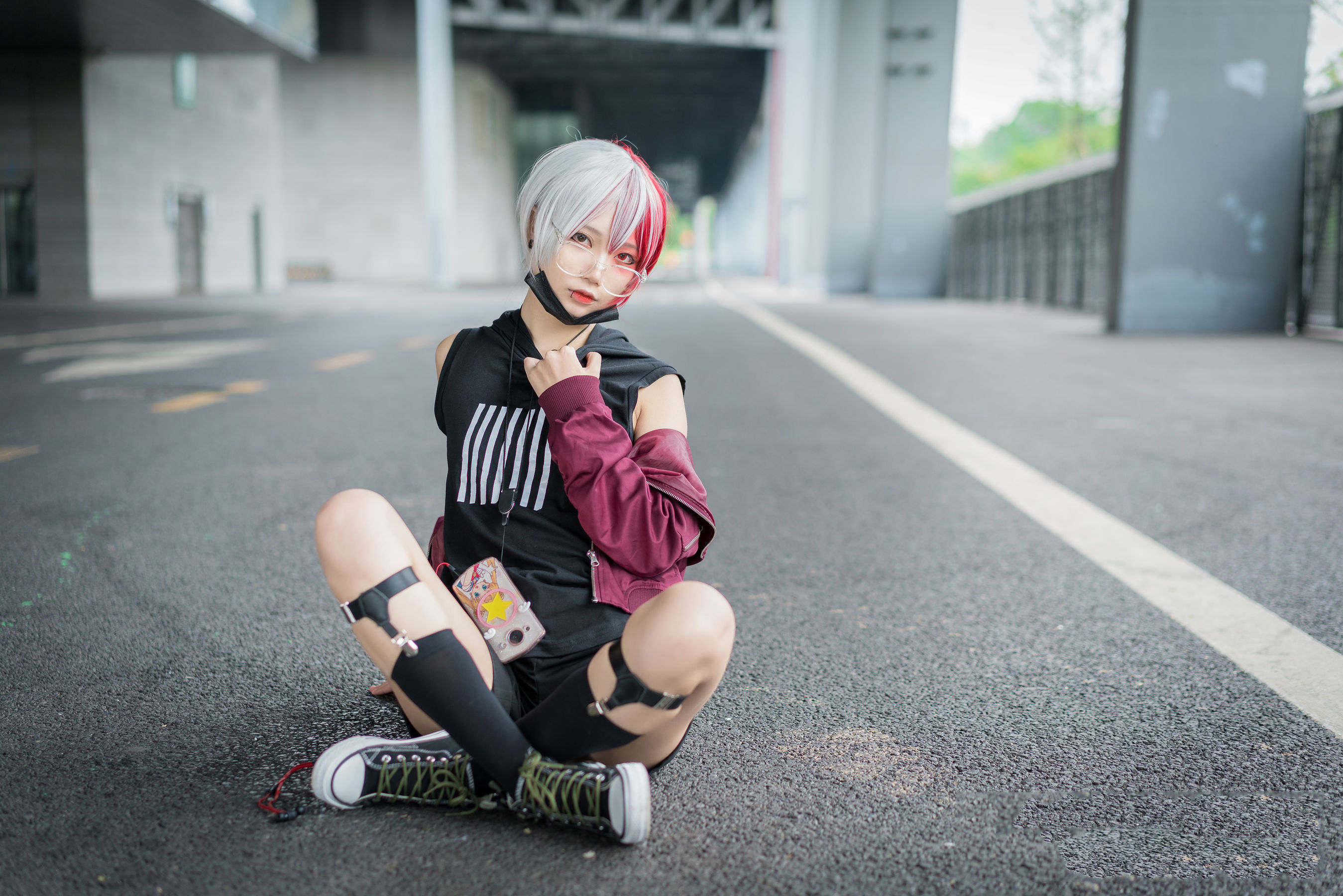 清纯少女五更百鬼 – 场照 Cosplay-第6张