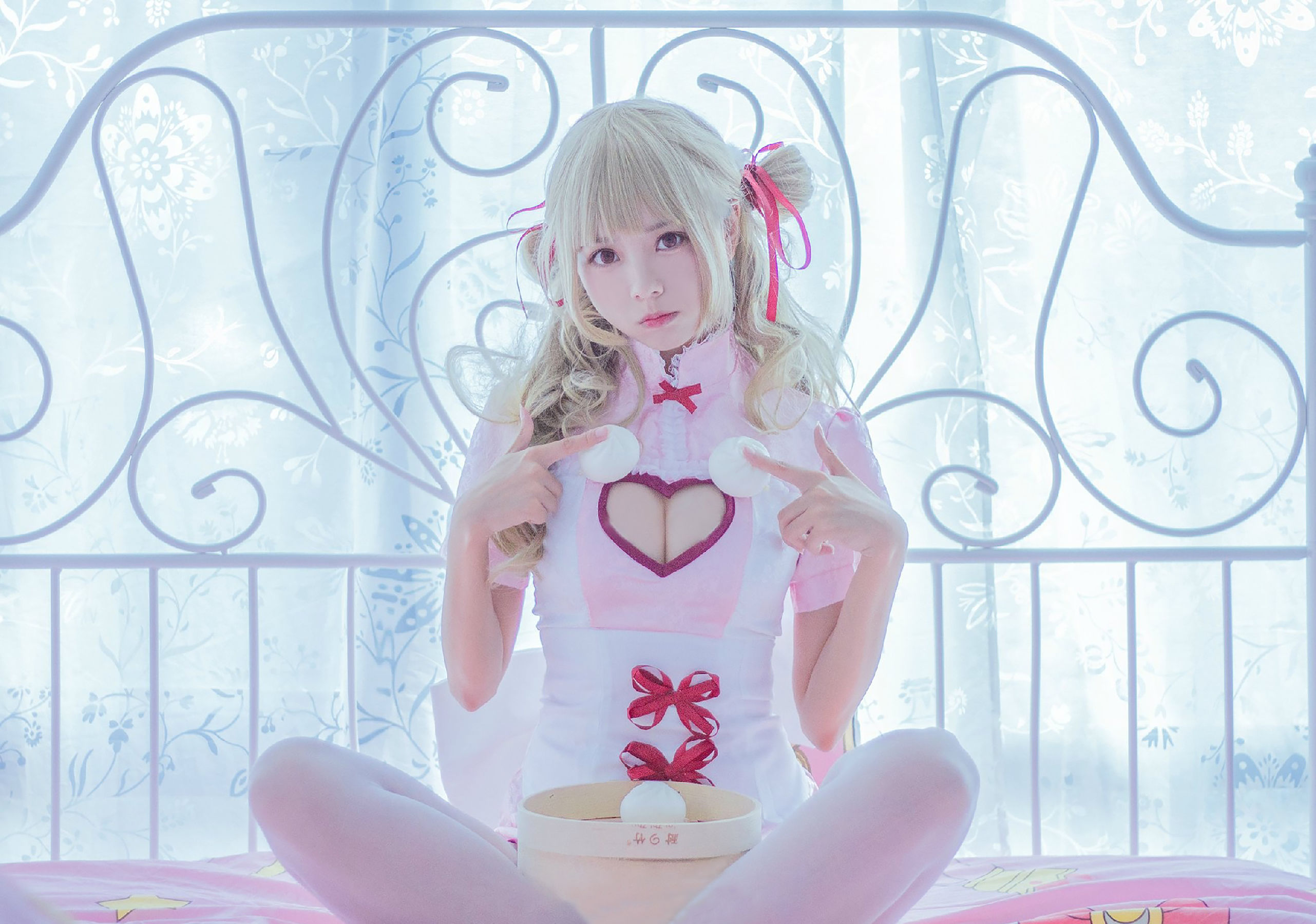 [Cosplay写真] 萌系小野妹子w – 双马尾什么的太可爱了 Cosplay-第1张