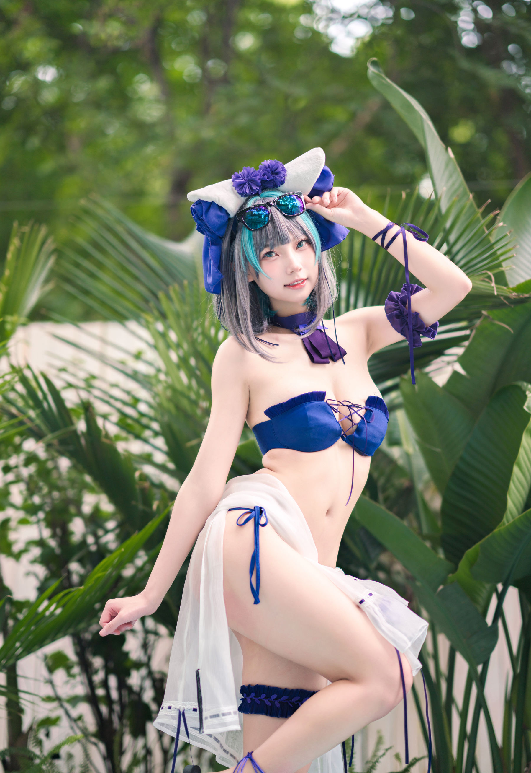 橙喵 – 柴郡COS 着水 Cosplay-第6张