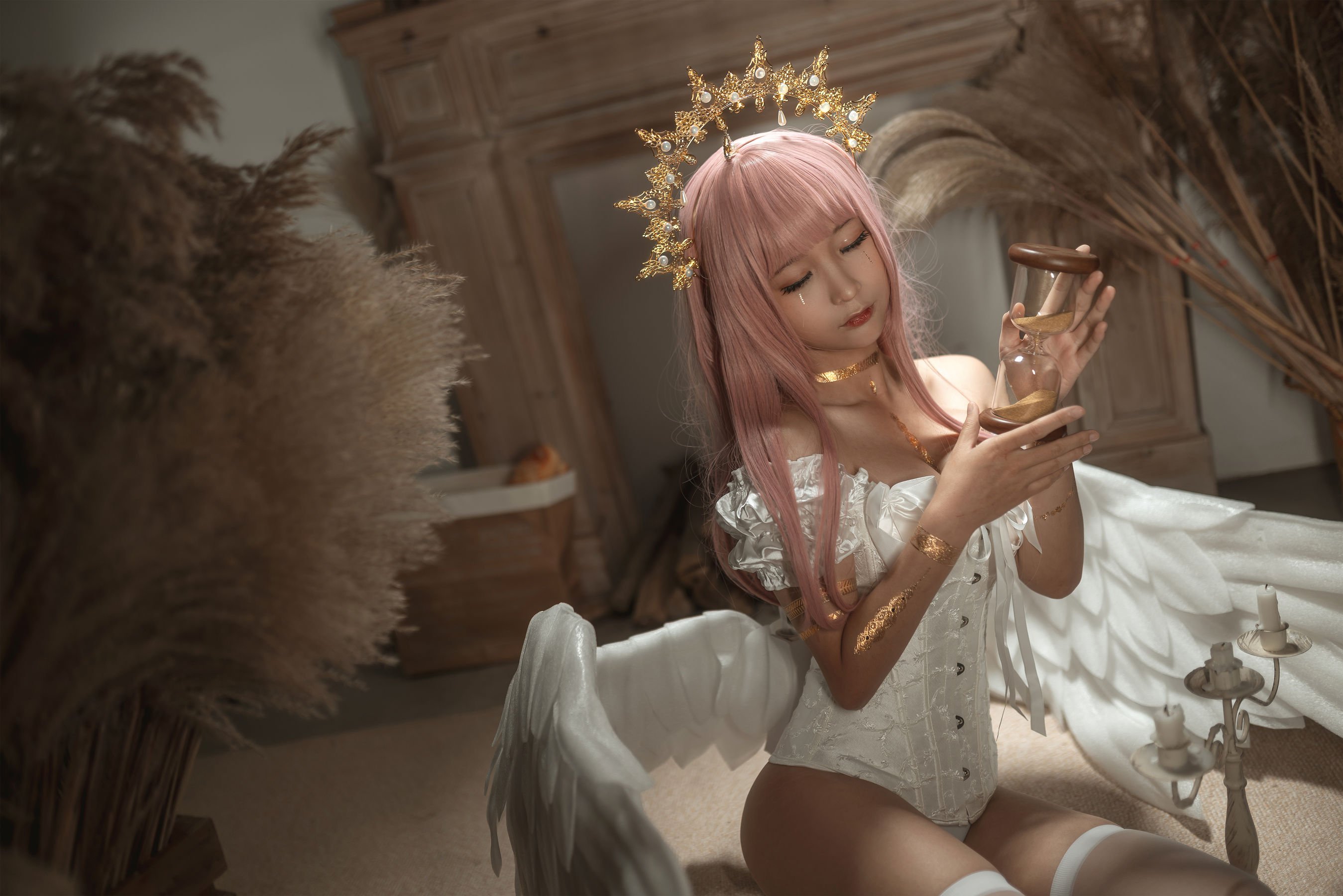 动漫博主蠢沫沫 – 圣天使 Cosplay-第29张