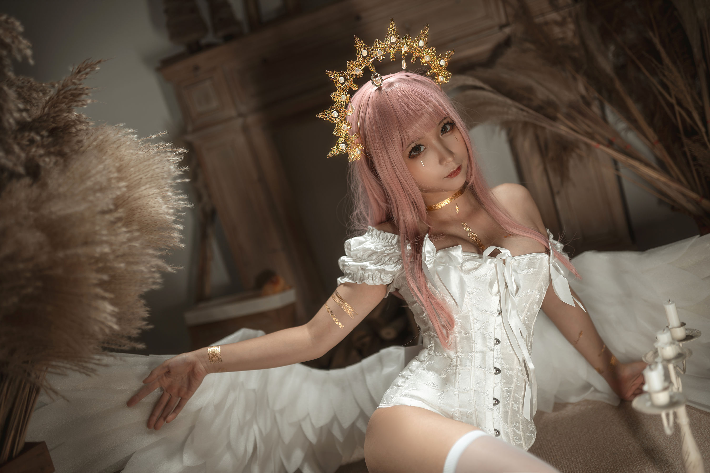 动漫博主蠢沫沫 – 圣天使 Cosplay-第31张