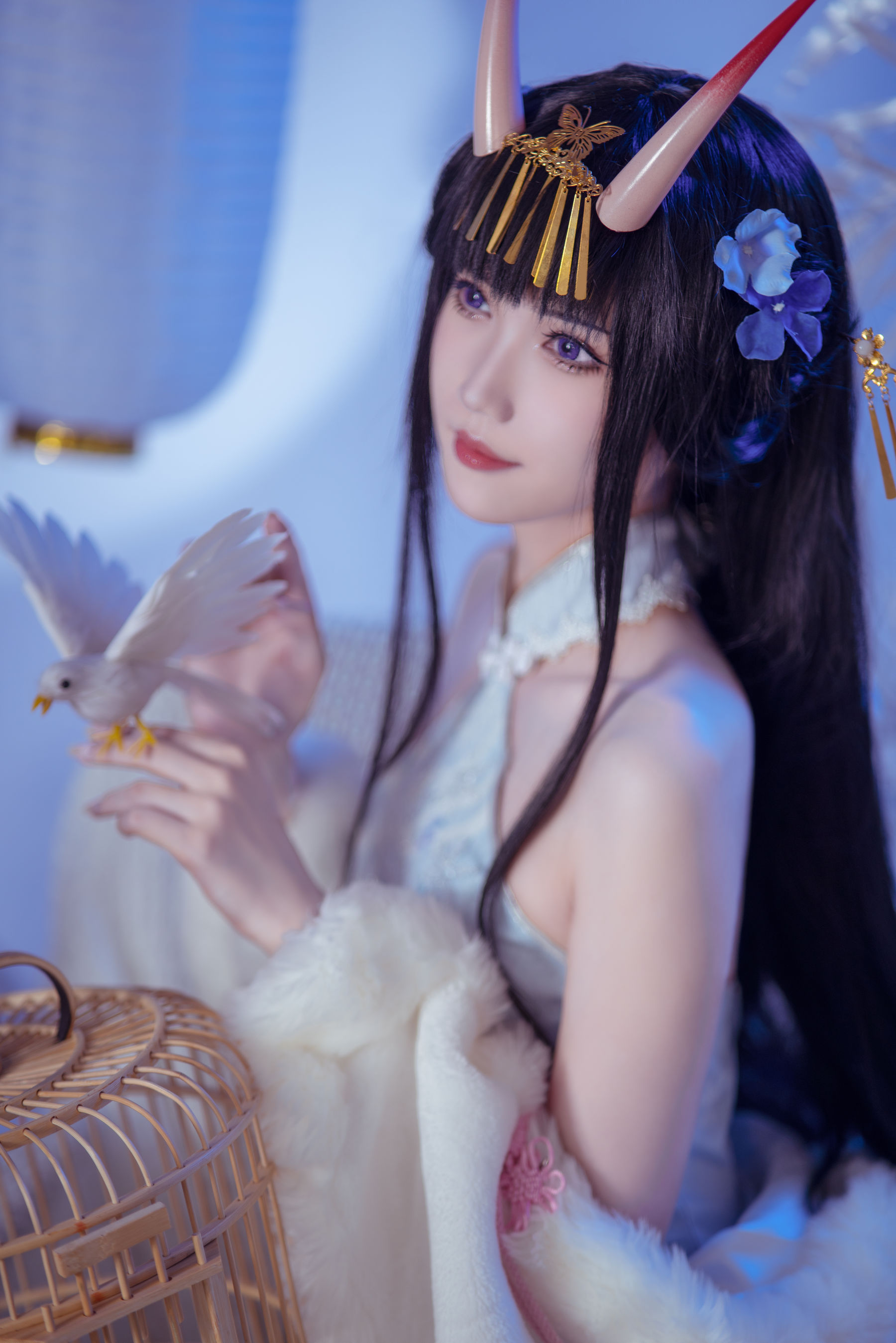 花兮_honoka – 能代 冬雪沁香 Cosplay-第1张