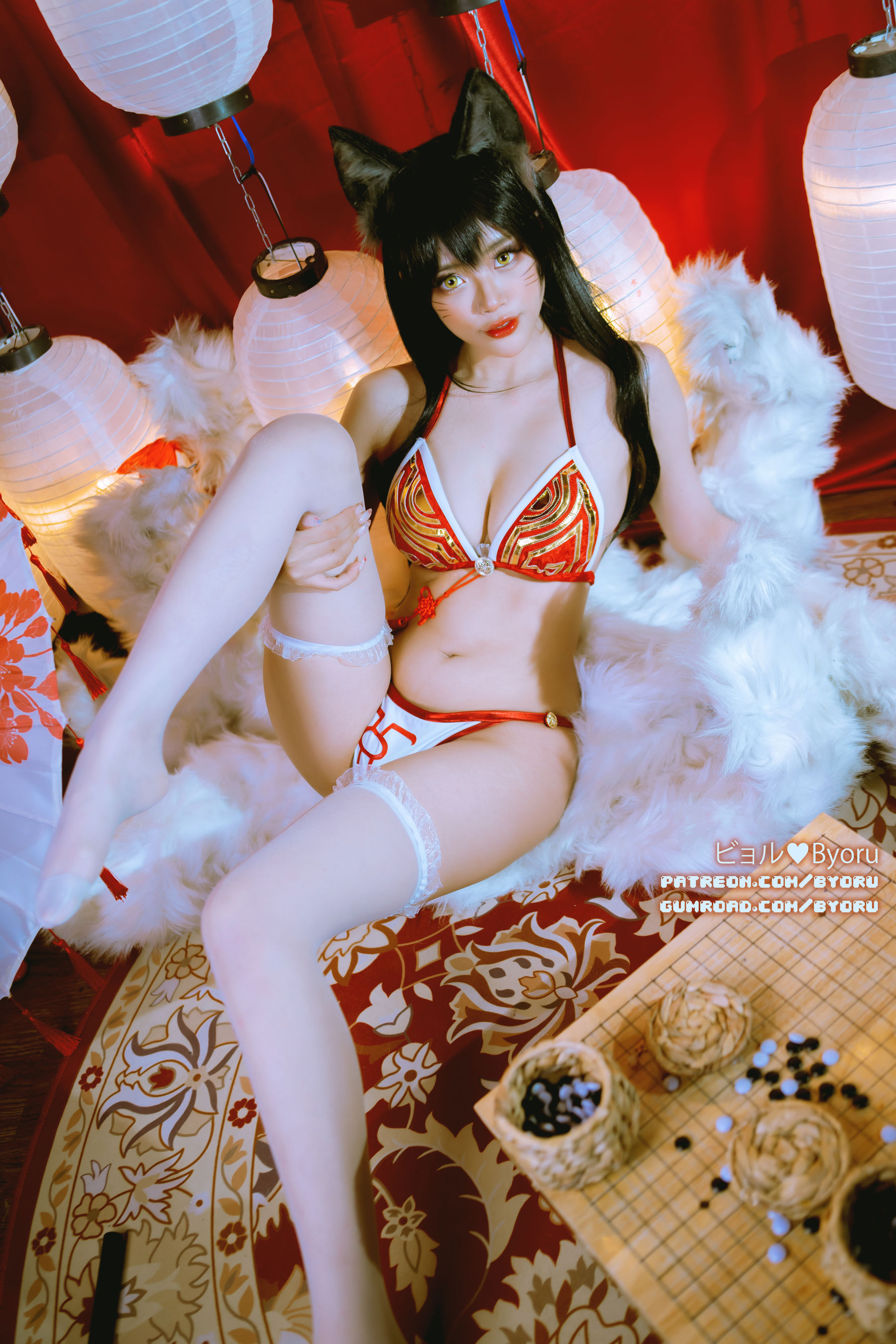 日本性感萝莉Byoru – 阿狸 Cosplay-第1张