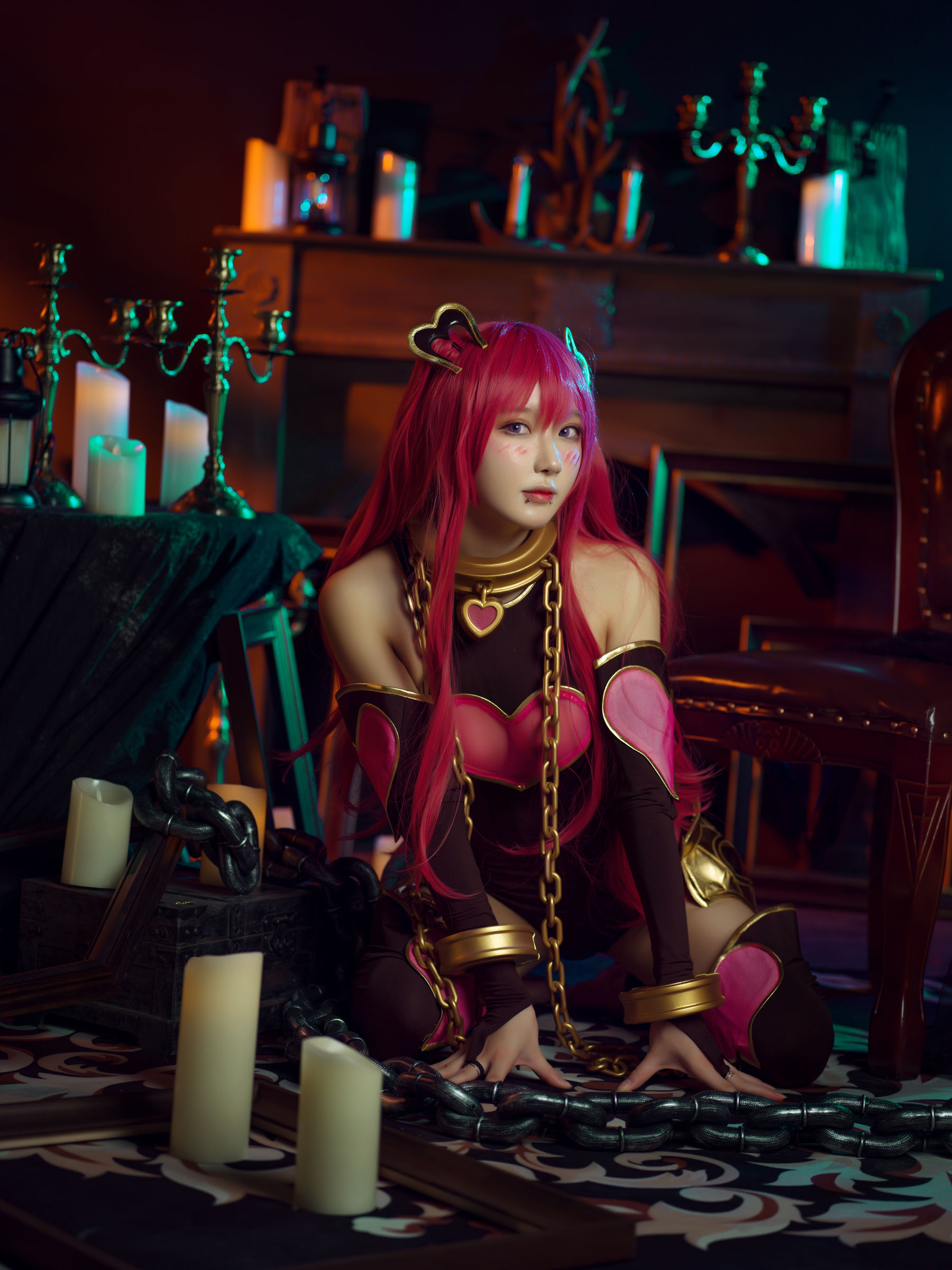 动漫博主阿包也是兔娘 – 空花 Cosplay-第3张
