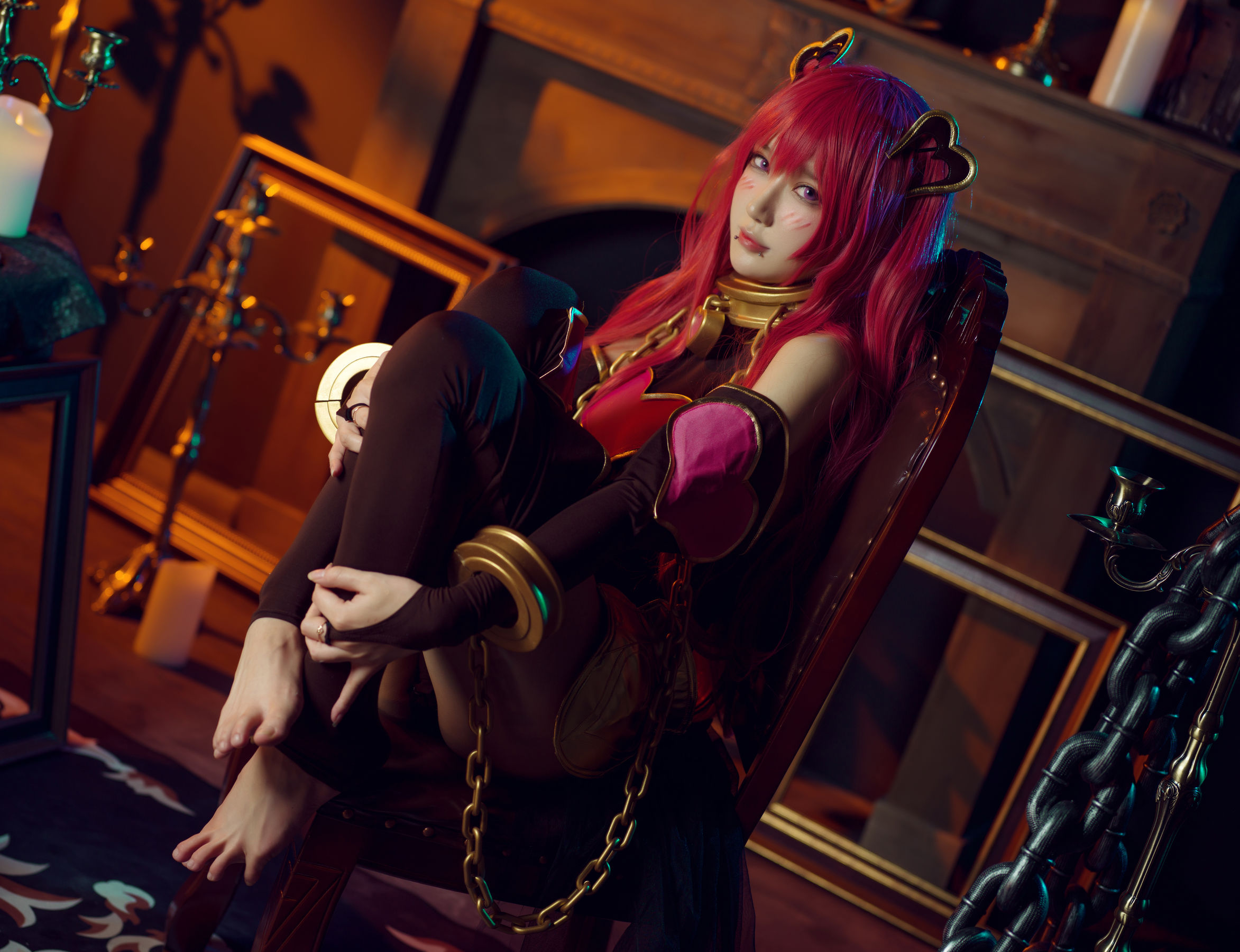 动漫博主阿包也是兔娘 – 空花 Cosplay-第5张