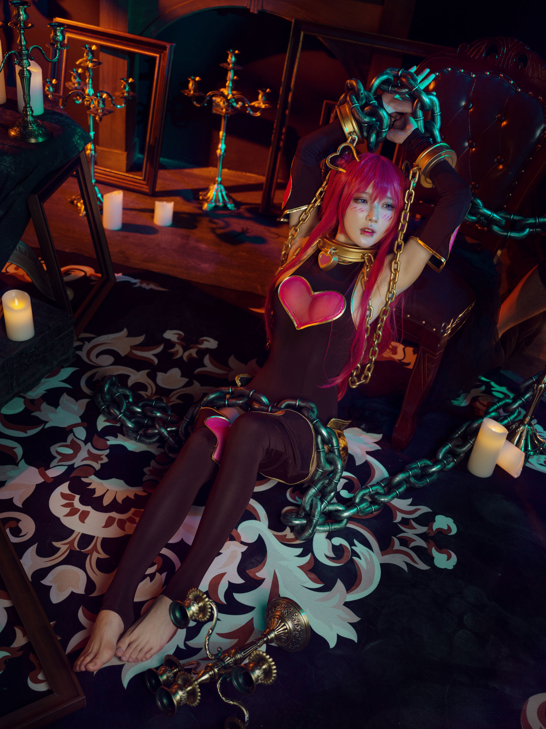 动漫博主阿包也是兔娘 – 空花 Cosplay-第6张
