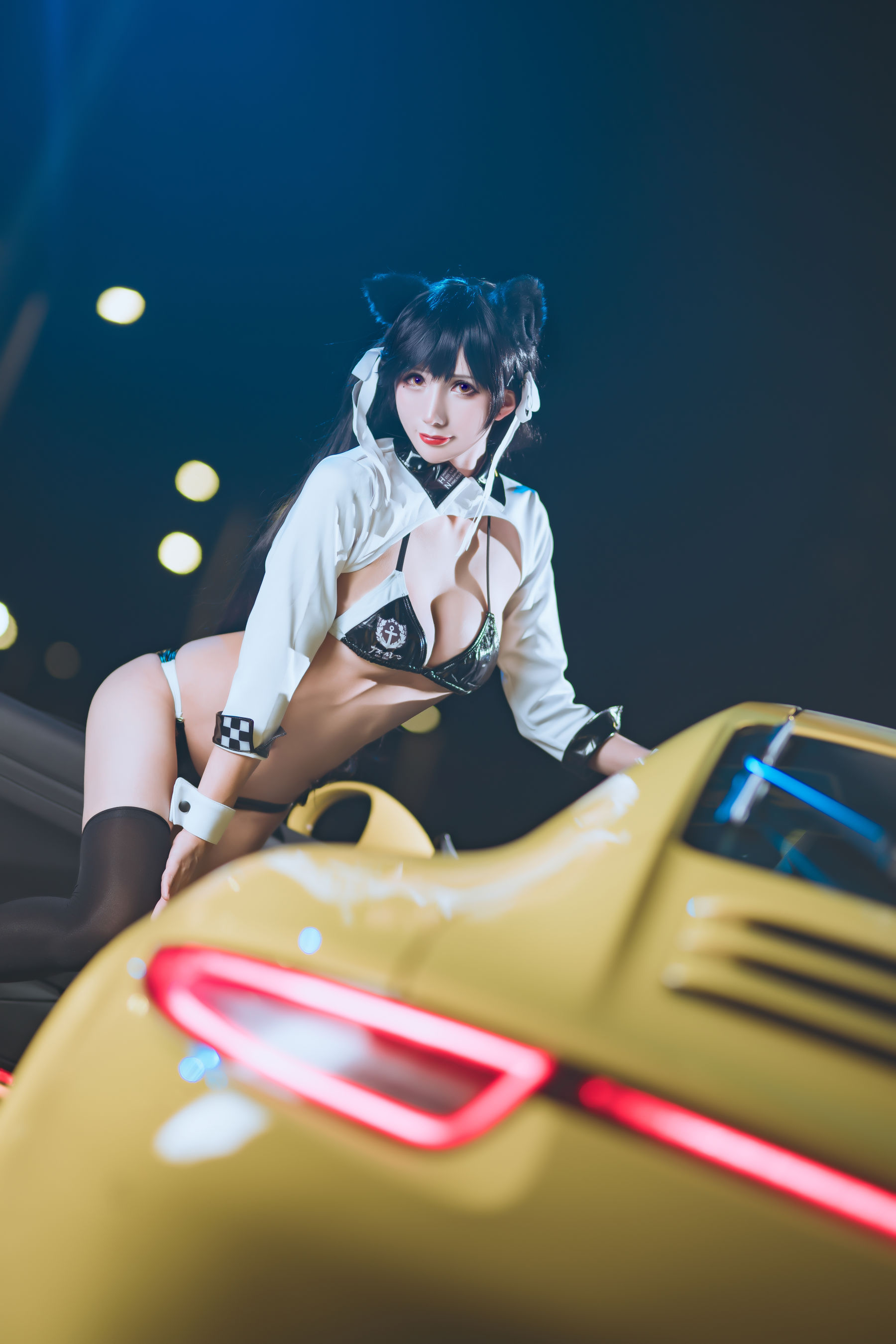 masaki雅祈 – 碧蓝航线 赛车爱宕 Cosplay-第7张
