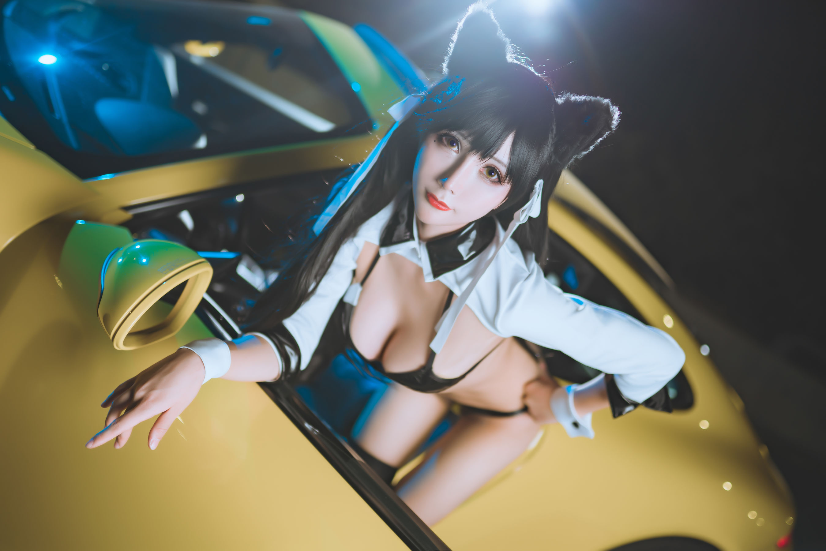 masaki雅祈 – 碧蓝航线 赛车爱宕 Cosplay-第9张