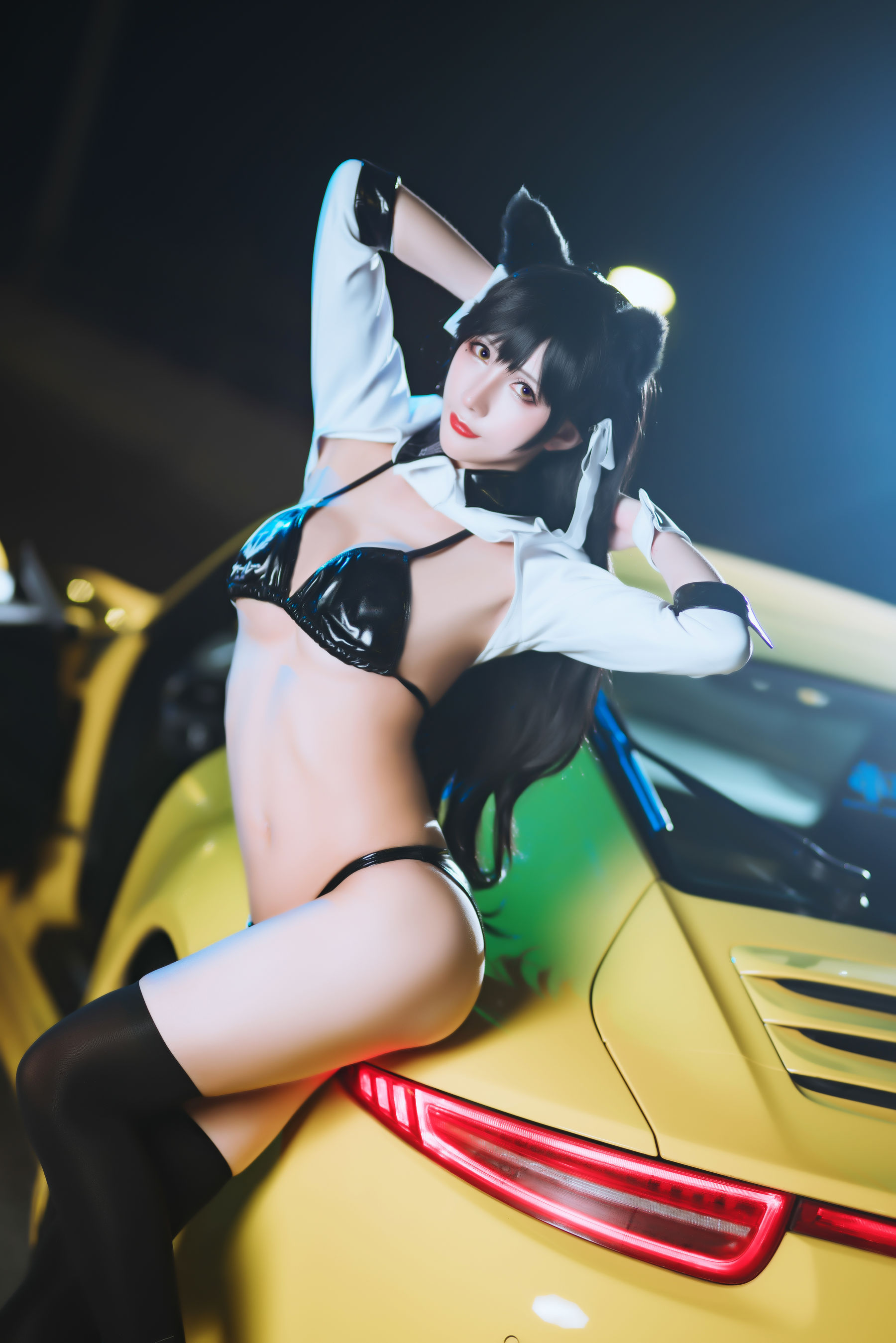 masaki雅祈 – 碧蓝航线 赛车爱宕 Cosplay-第11张