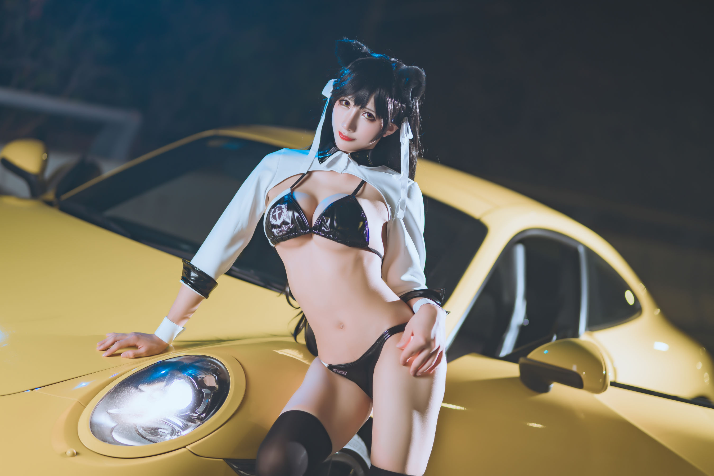 masaki雅祈 – 碧蓝航线 赛车爱宕 Cosplay-第21张