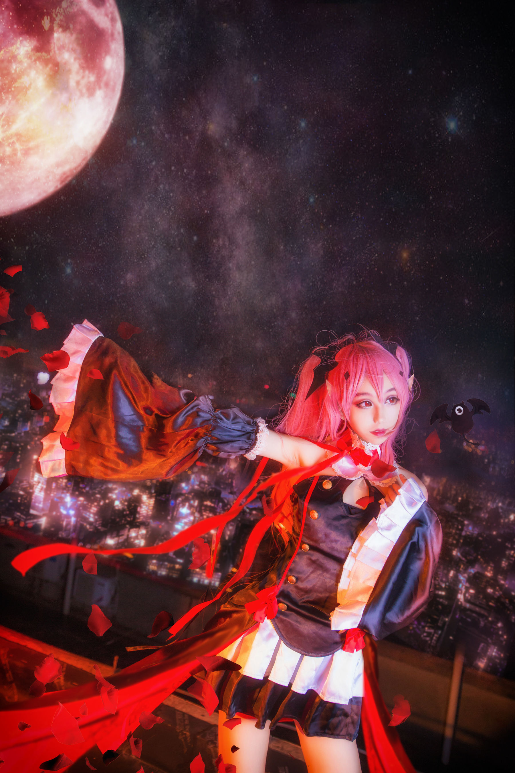动漫博主浅野菌子 – 终结的炽天使 克鲁鲁・采佩西 Cosplay-第1张
