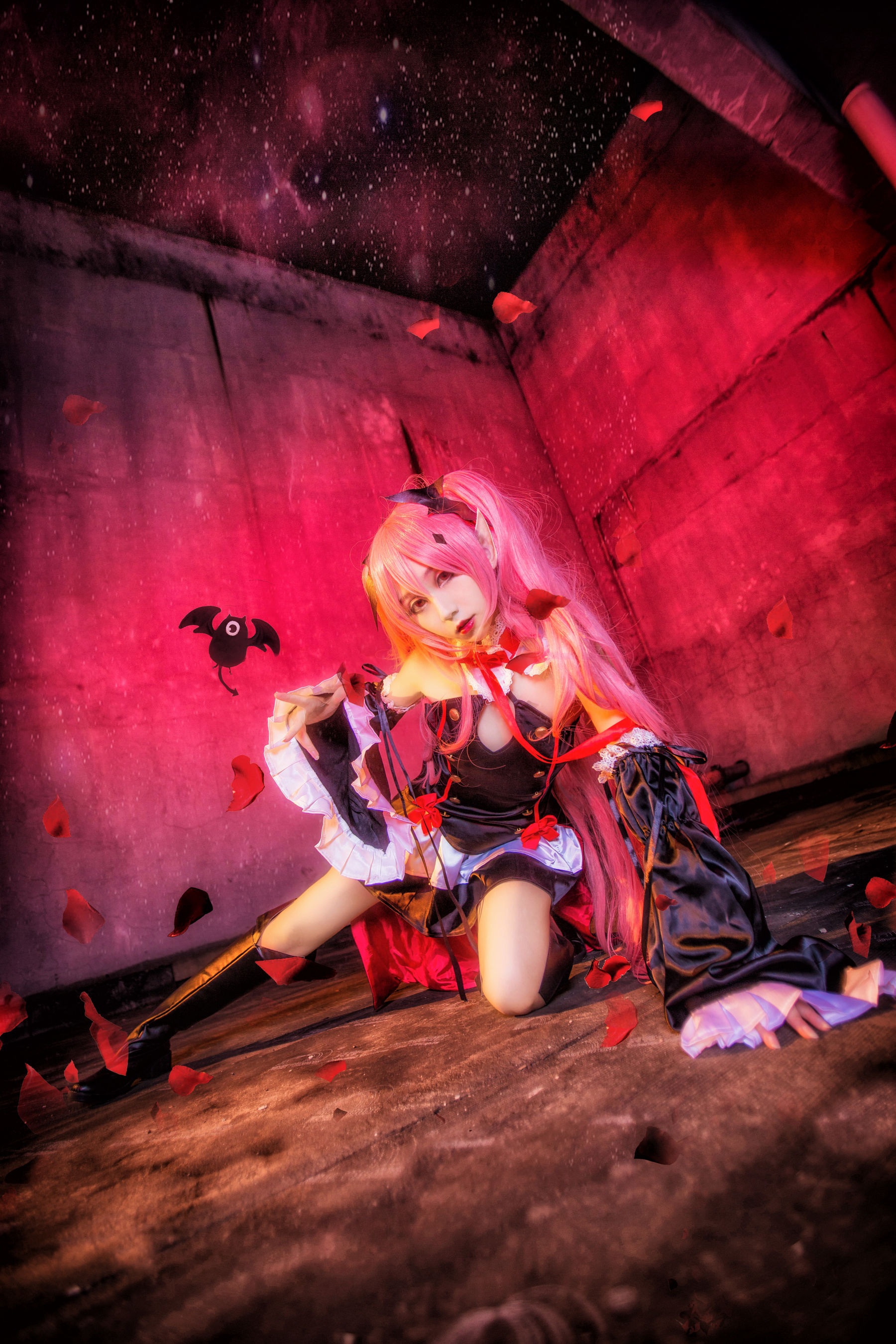 动漫博主浅野菌子 – 终结的炽天使 克鲁鲁・采佩西 Cosplay-第5张
