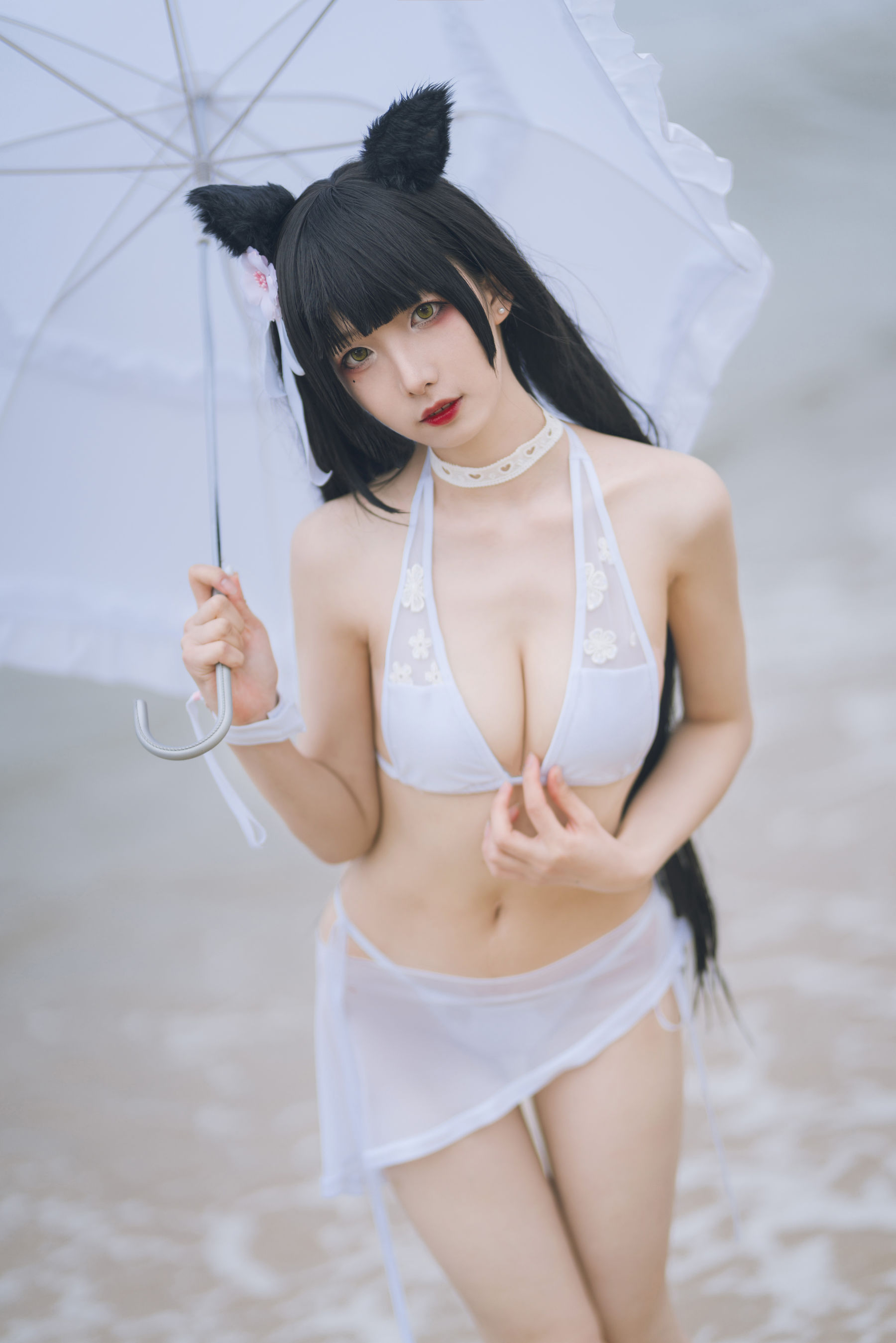 动漫博主封疆疆v – 爱宕泳装 Cosplay-第11张