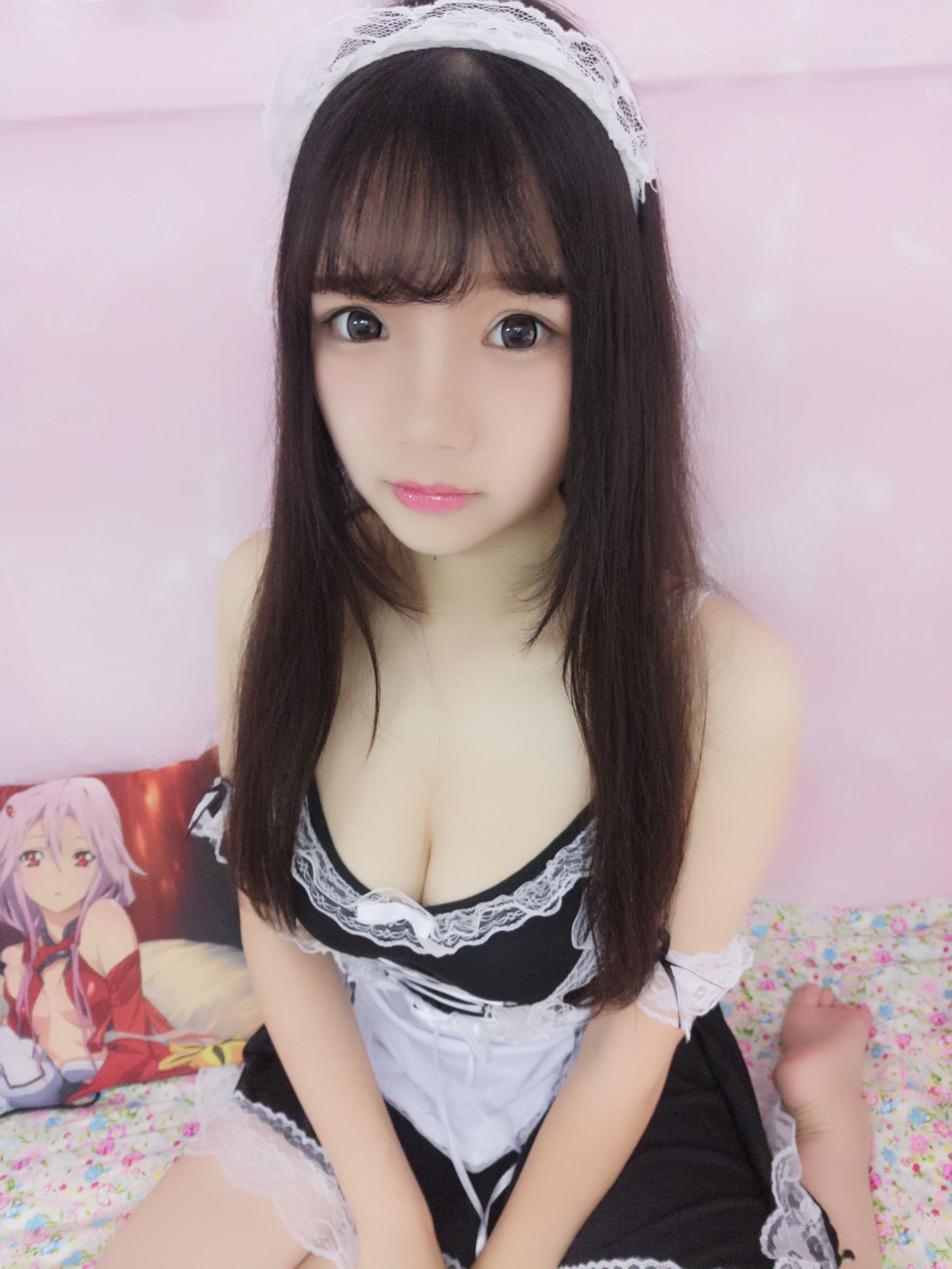 动漫博主雪晴Astra – 小女仆 Cosplay-第1张