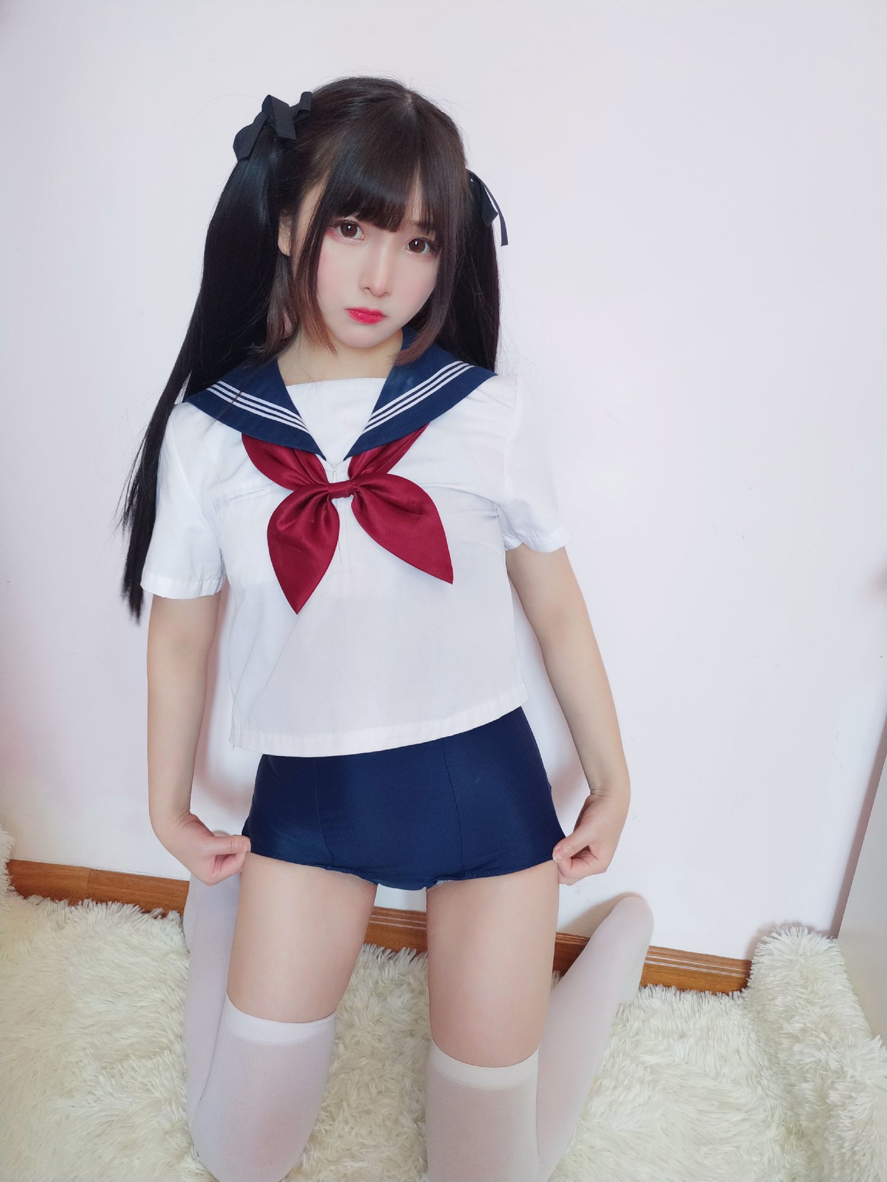 二次元美女古川kagura 水手服死库水 Cosplay-第2张