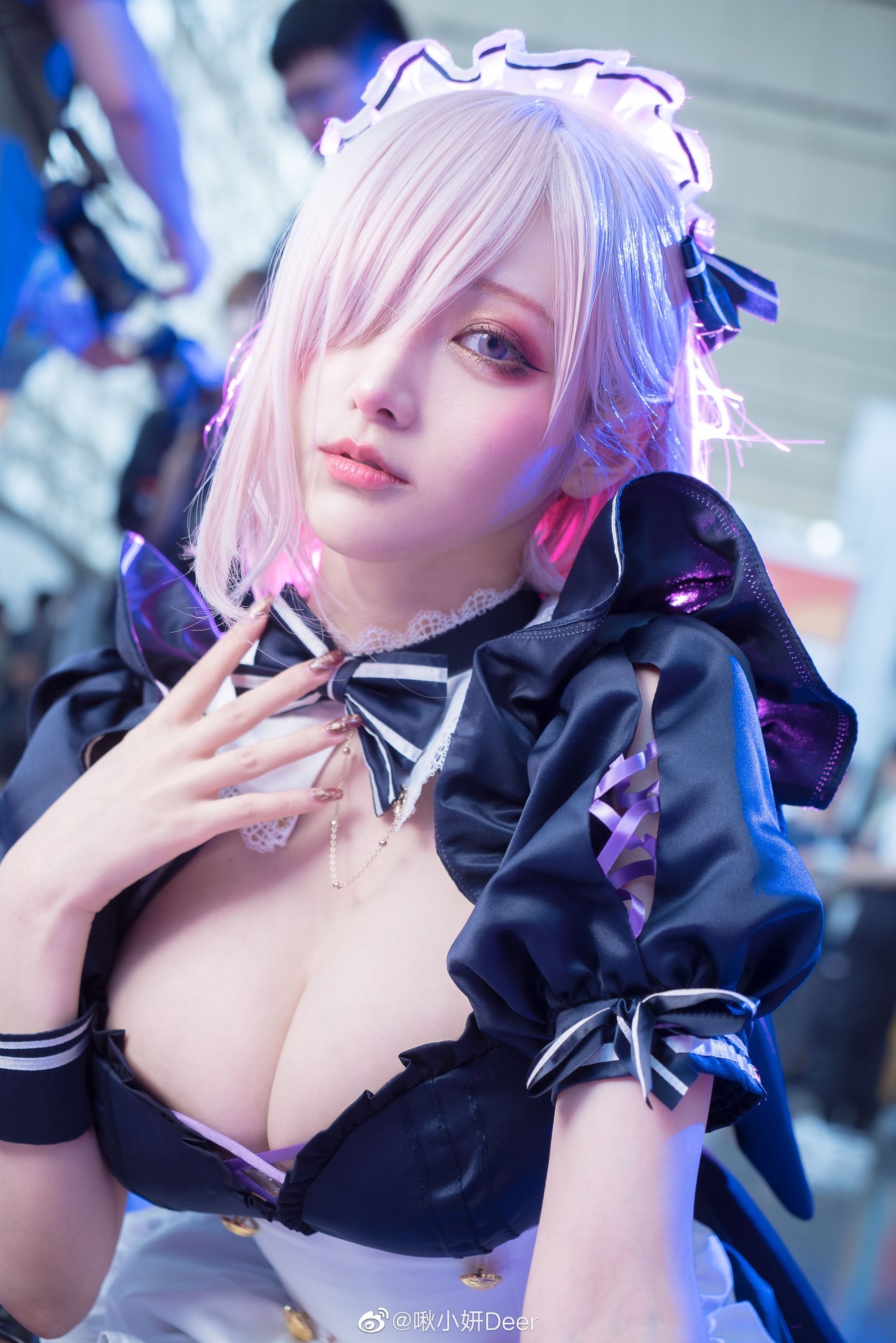 啾小研 – 玛修女仆 Cosplay-第11张