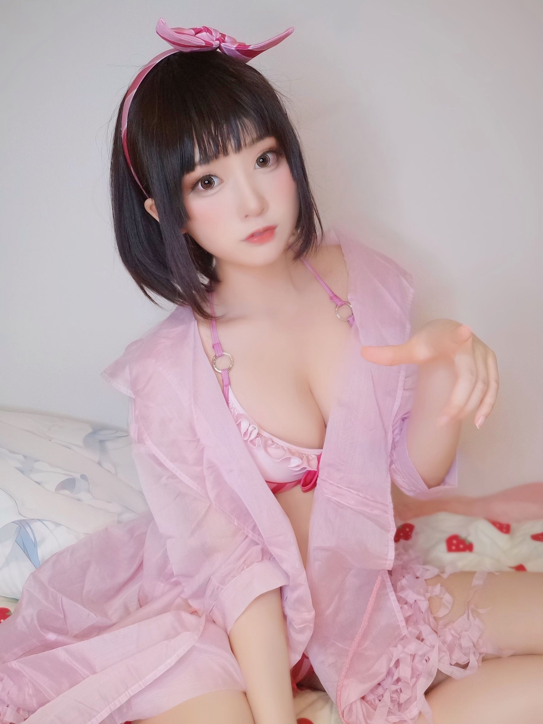 Yuki亭 – 加藤恵水着 Cosplay-第5张