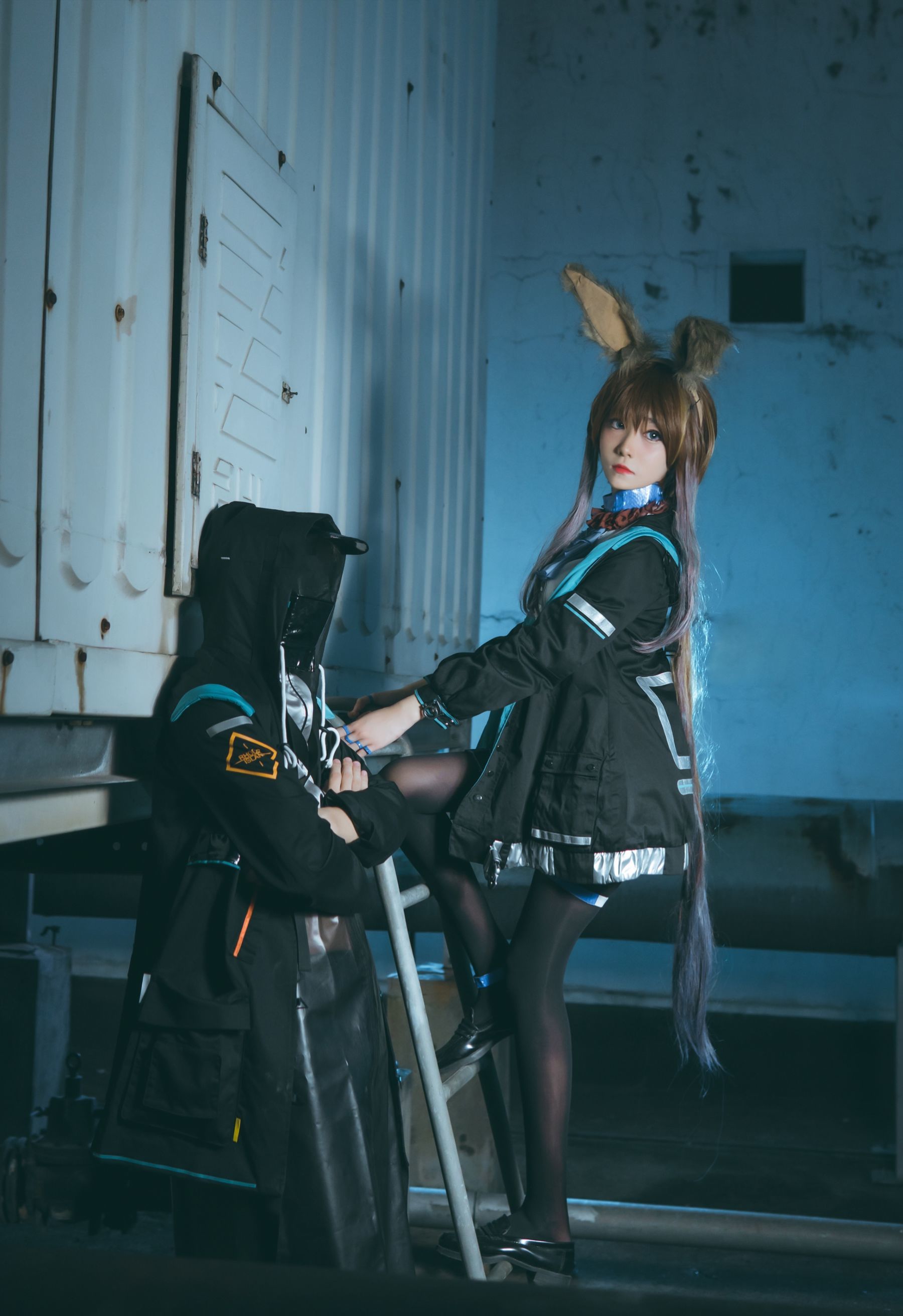 动漫博主南桃Momoko 阿米娅 Cosplay-第1张