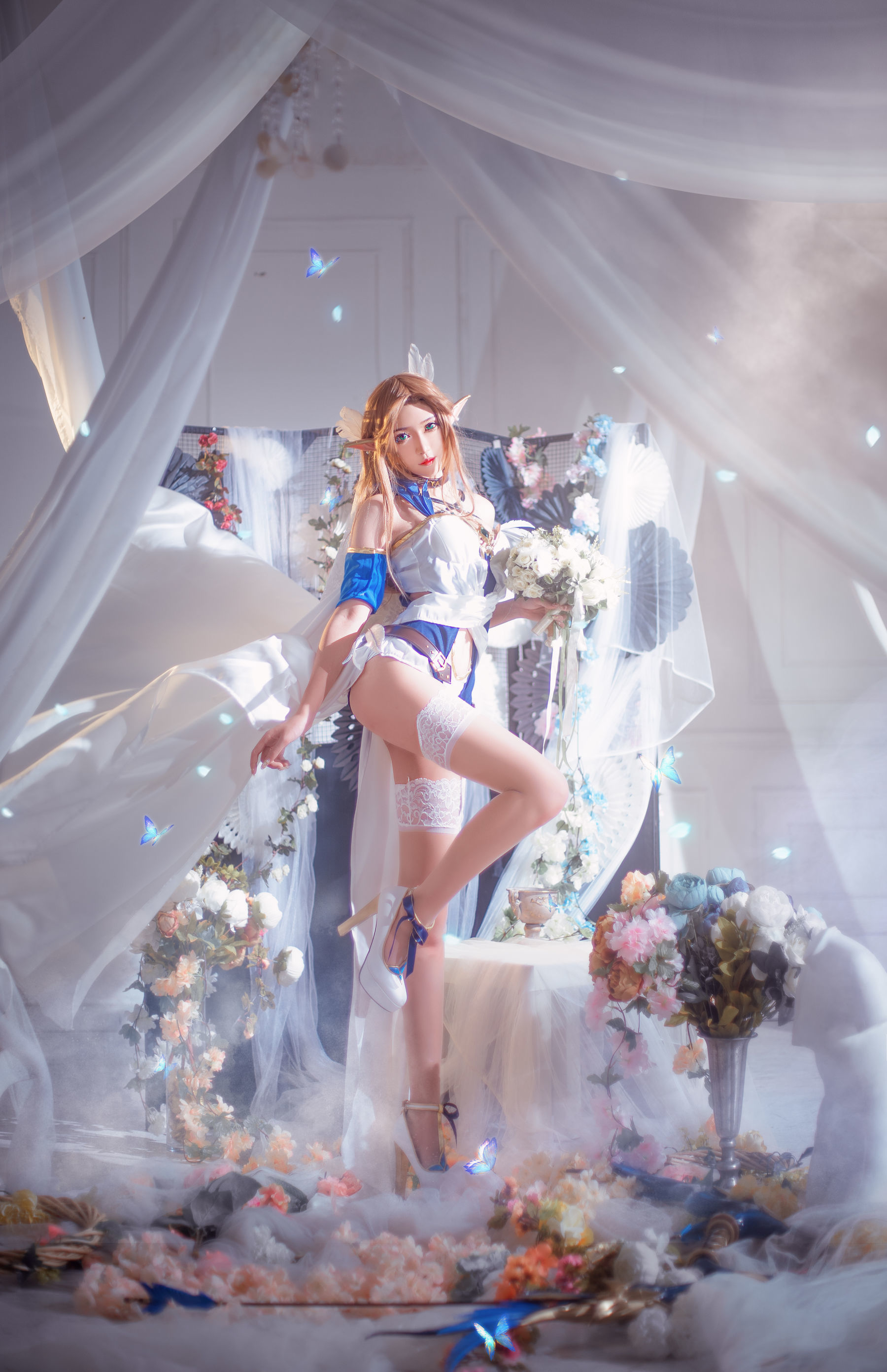 [萝莉COS] 腐团儿Ikaros – 蒂雅娘 Cosplay-第1张