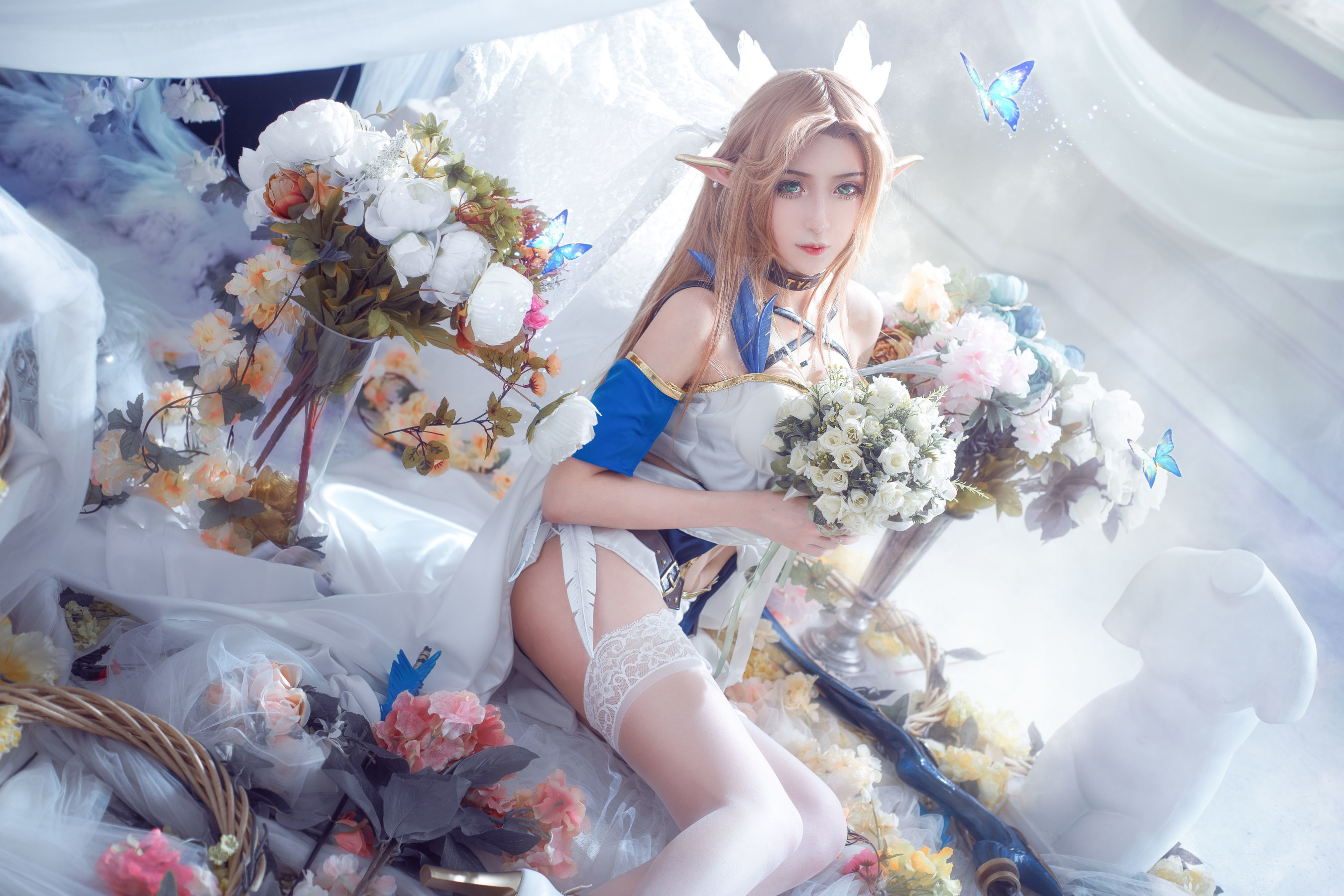 [萝莉COS] 腐团儿Ikaros – 蒂雅娘 Cosplay-第3张