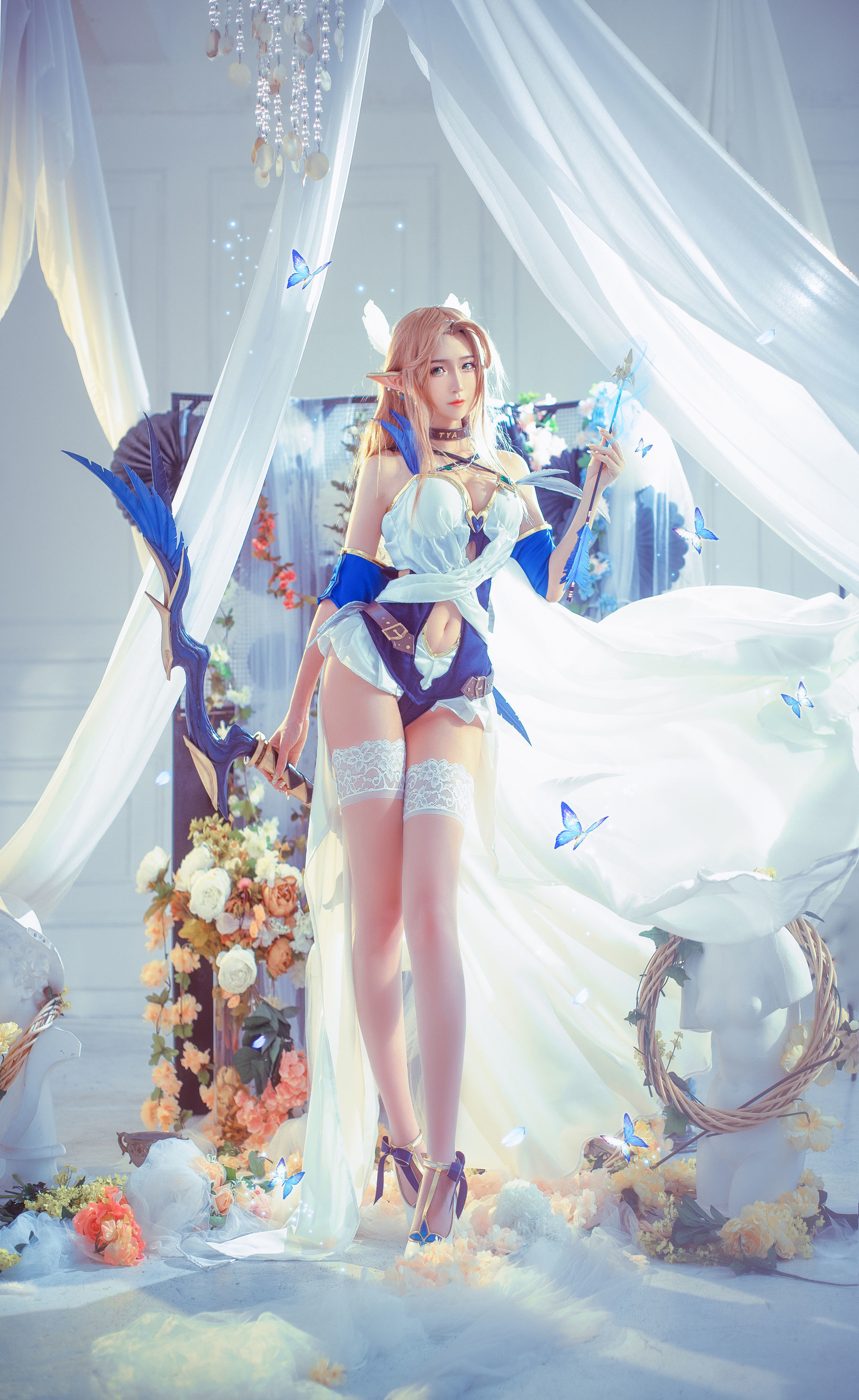 [萝莉COS] 腐团儿Ikaros – 蒂雅娘 Cosplay-第4张