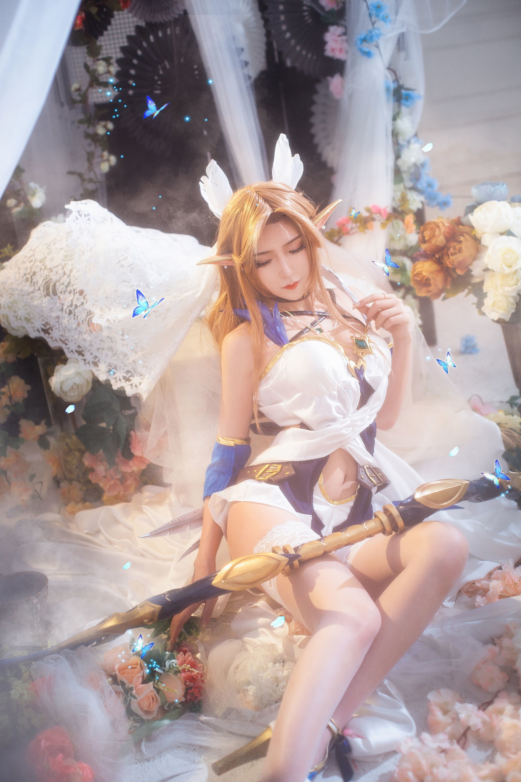 [萝莉COS] 腐团儿Ikaros – 蒂雅娘 Cosplay-第5张