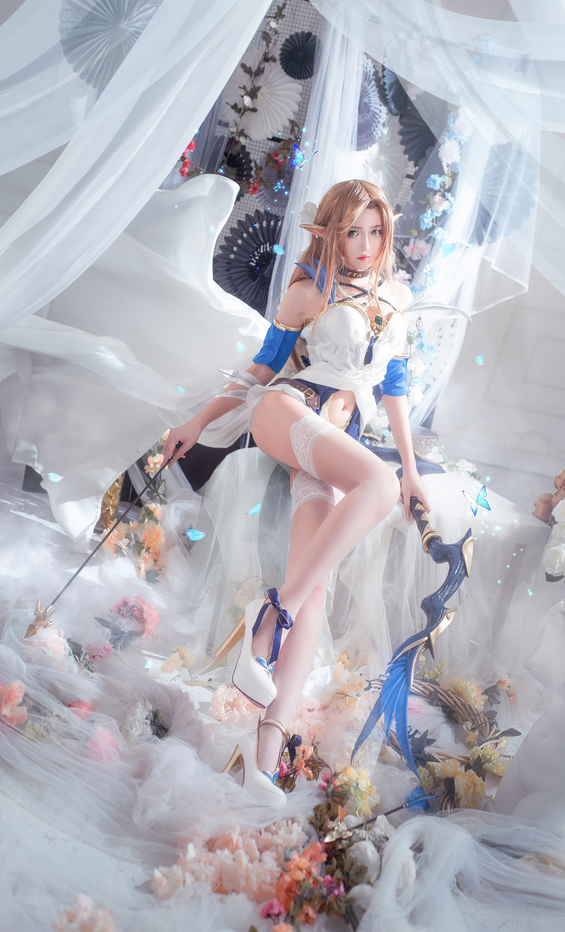 [萝莉COS] 腐团儿Ikaros – 蒂雅娘 Cosplay-第9张