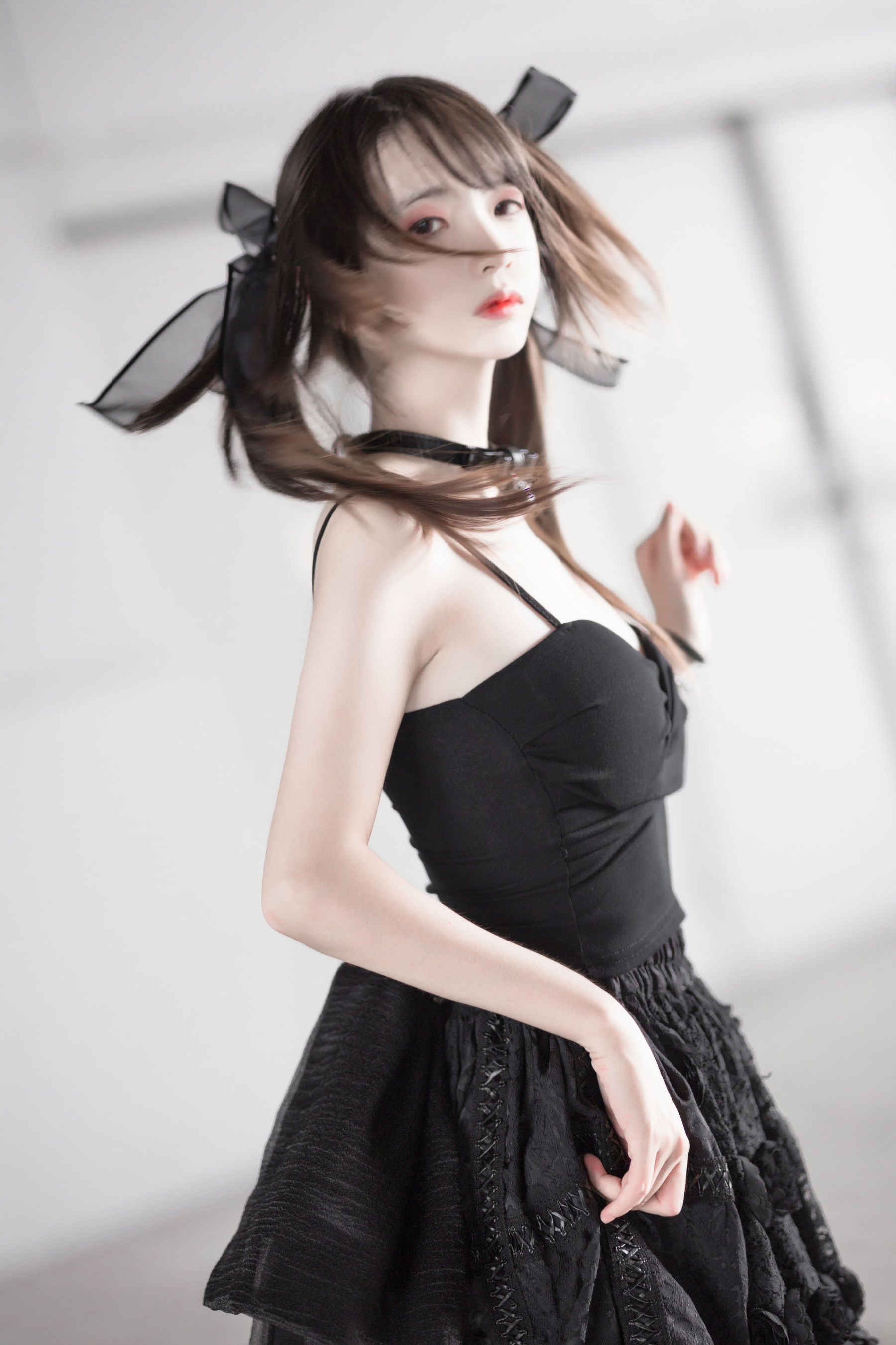 疯猫ss 漫展黑裙 Cosplay-第4张