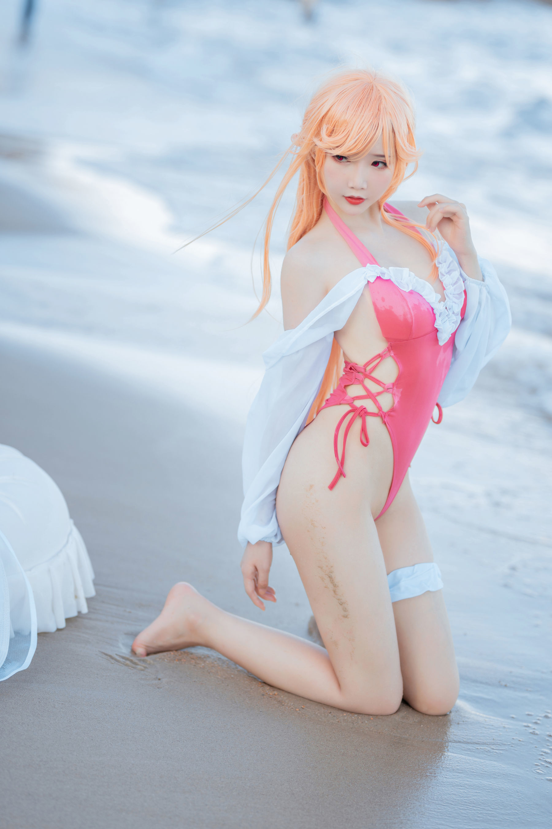 可爱人气Coser面饼仙儿 – 黎塞留 Cosplay-第4张
