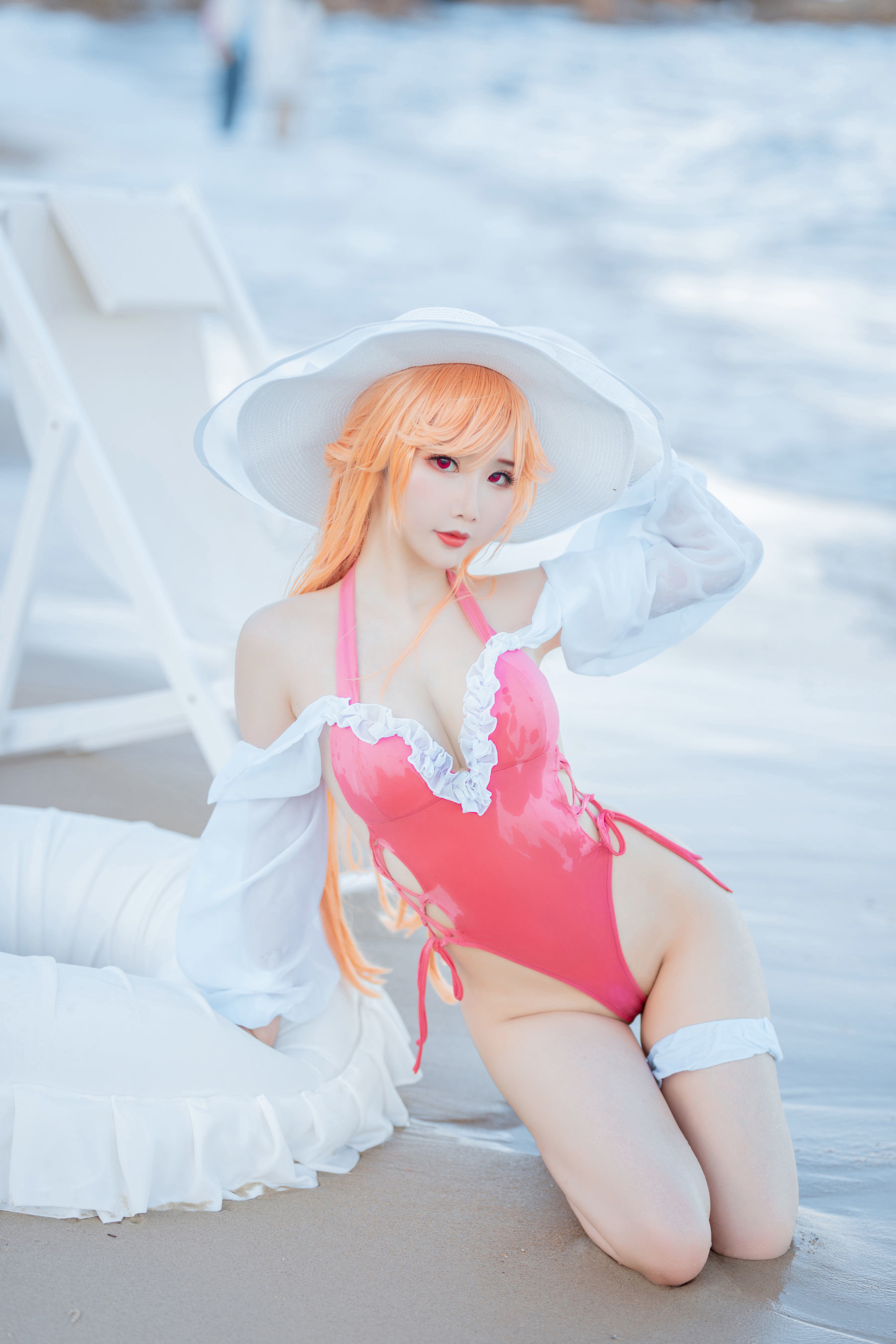 可爱人气Coser面饼仙儿 – 黎塞留 Cosplay-第5张