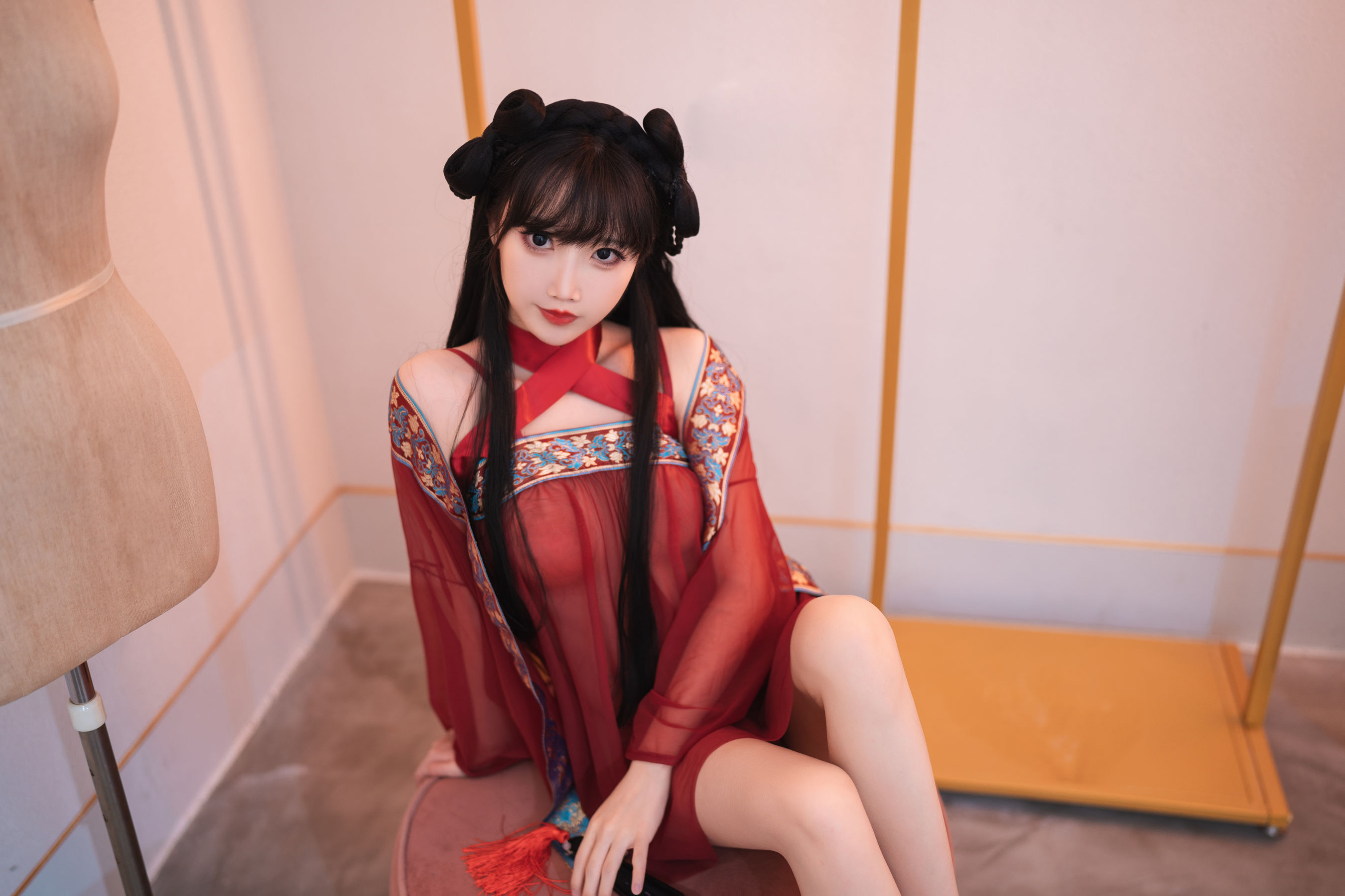 可爱人气Coser面饼仙儿 – 情趣古风 Cosplay-第1张