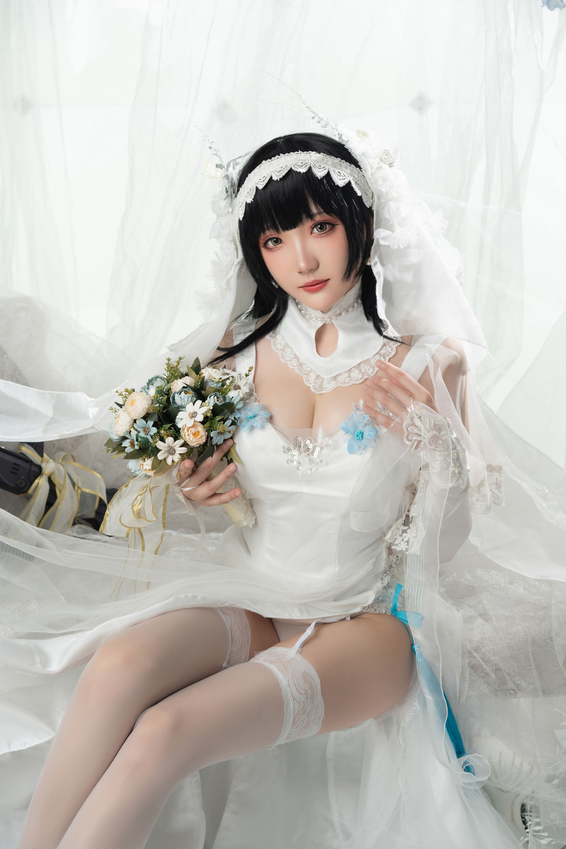 Coser瓜希酱福利 – 95式花嫁 Cosplay-第1张