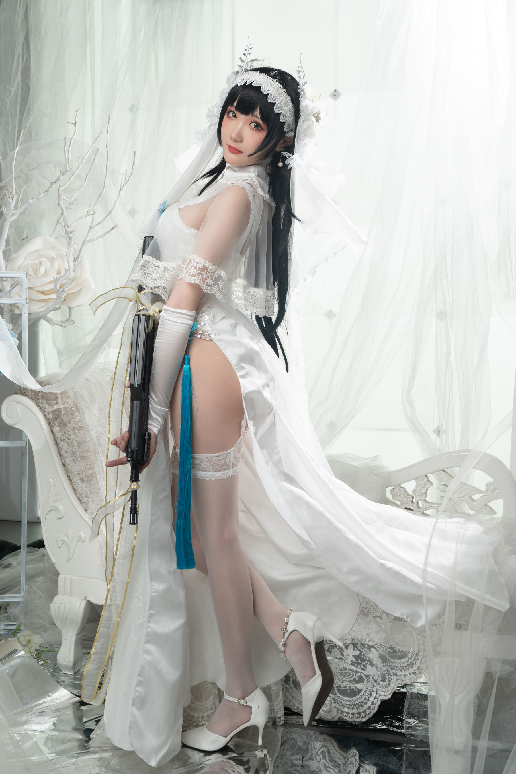 Coser瓜希酱福利 – 95式花嫁 Cosplay-第5张