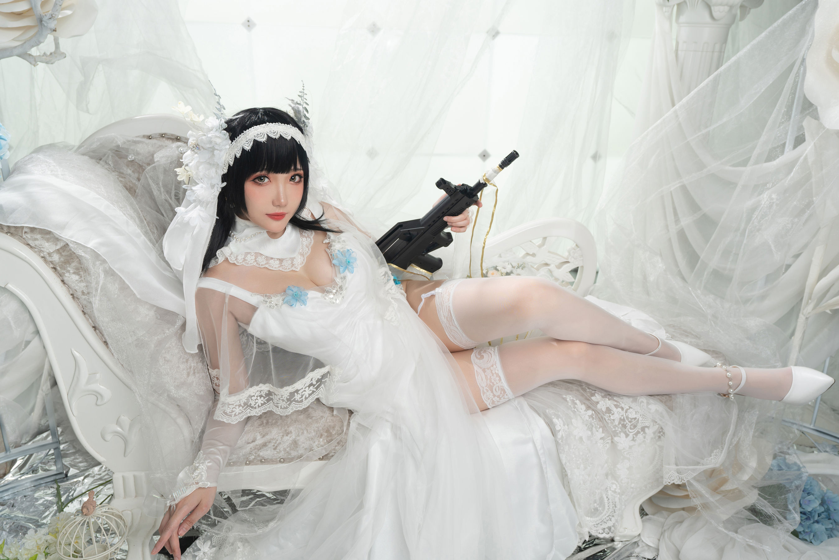 Coser瓜希酱福利 – 95式花嫁 Cosplay-第6张