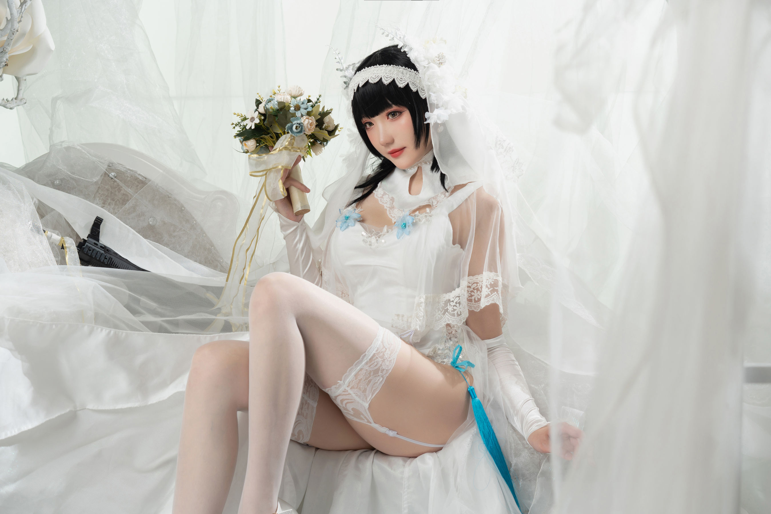 Coser瓜希酱福利 – 95式花嫁 Cosplay-第27张