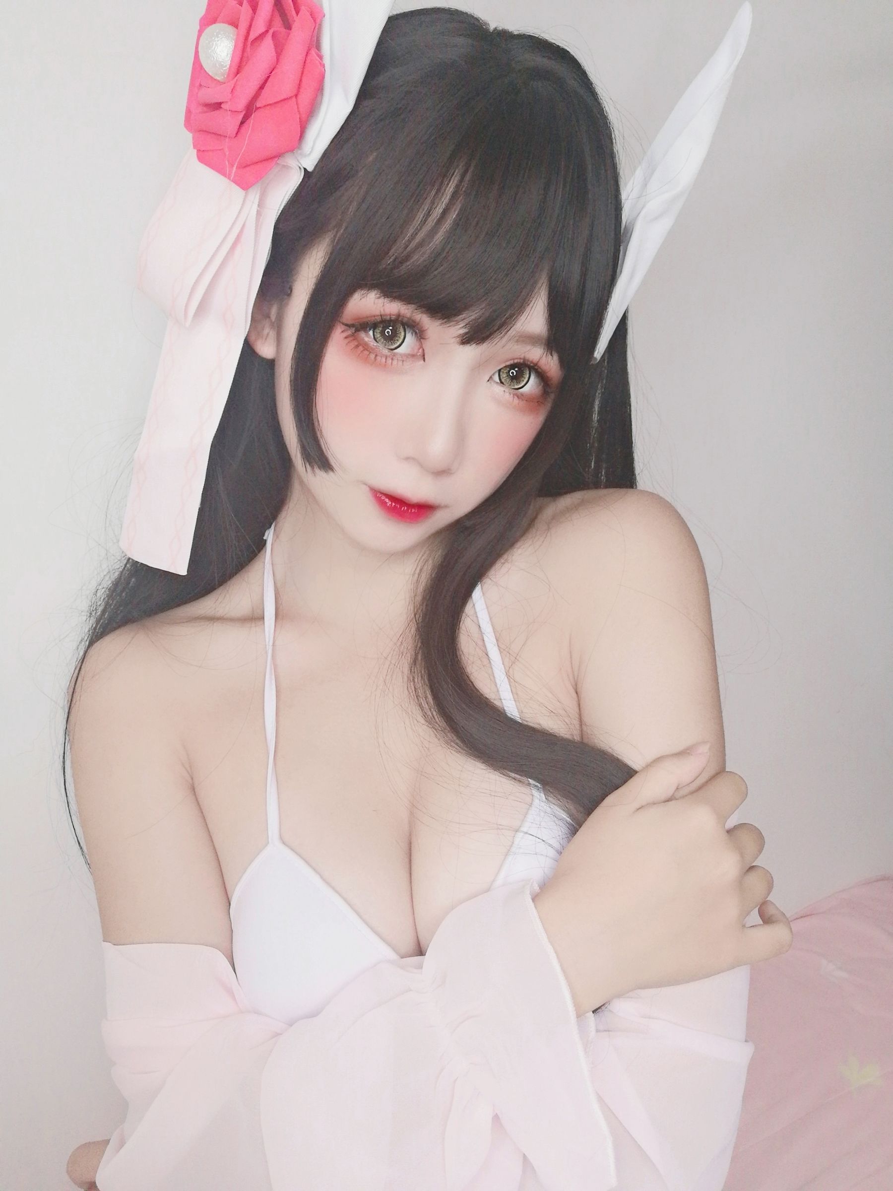 动漫博主樱落酱w – 鲟睡衣 Cosplay-第1张