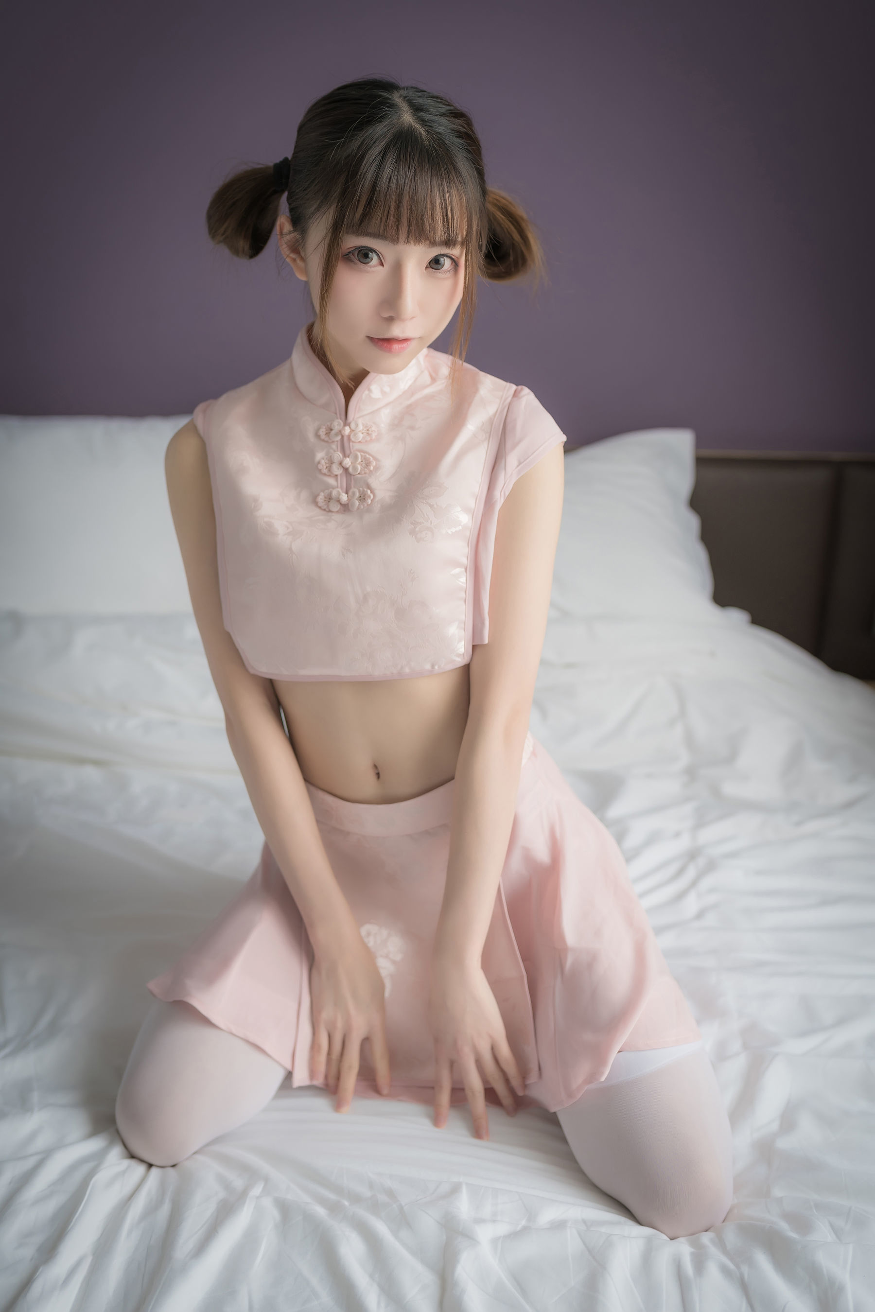 动漫博主Kitaro_绮太郎 – 粉色团子 Cosplay-第3张