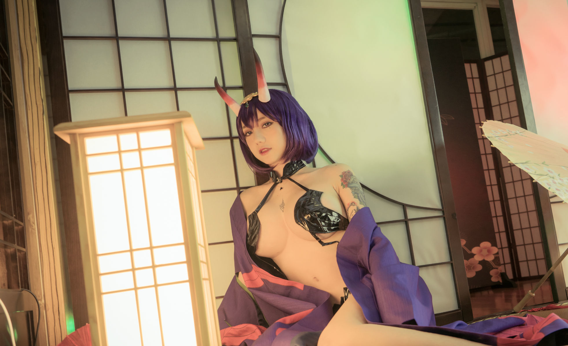 [萝莉COS] 洛丽塔大哥 – 酒吞 Cosplay-第3张