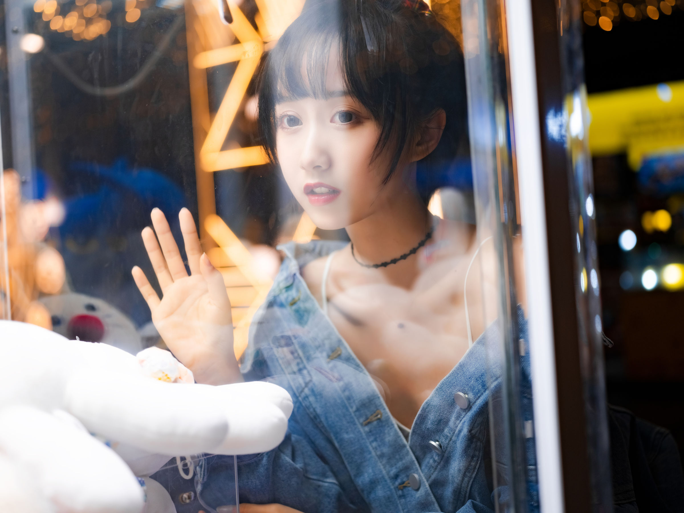 萌系小姐姐木绵绵OwO – 都市夜恋 Cosplay-第2张