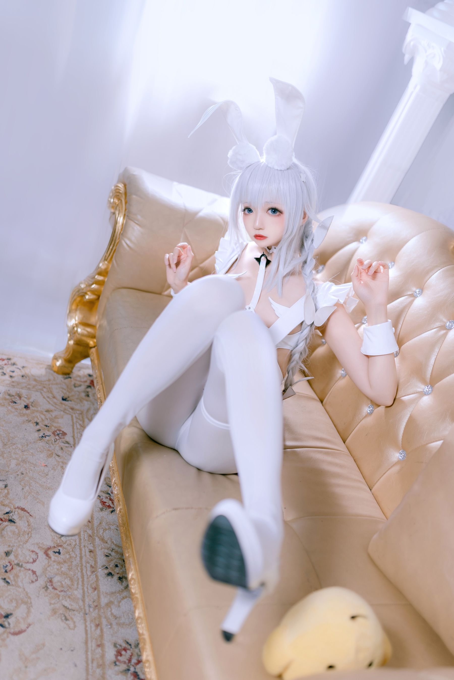 小野寺地瓜 – 恶毒白兔 Cosplay-第6张