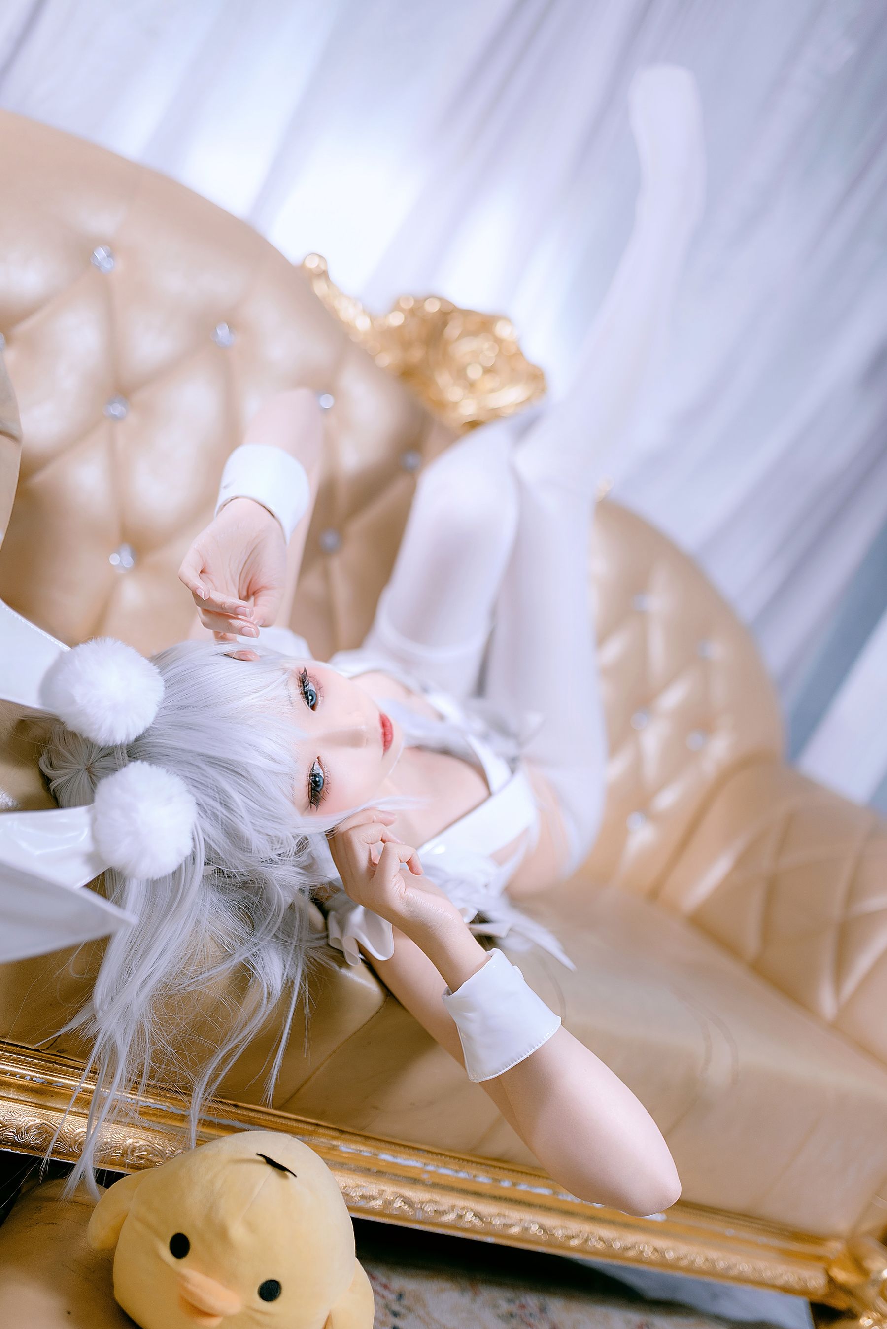 小野寺地瓜 – 恶毒白兔 Cosplay-第13张