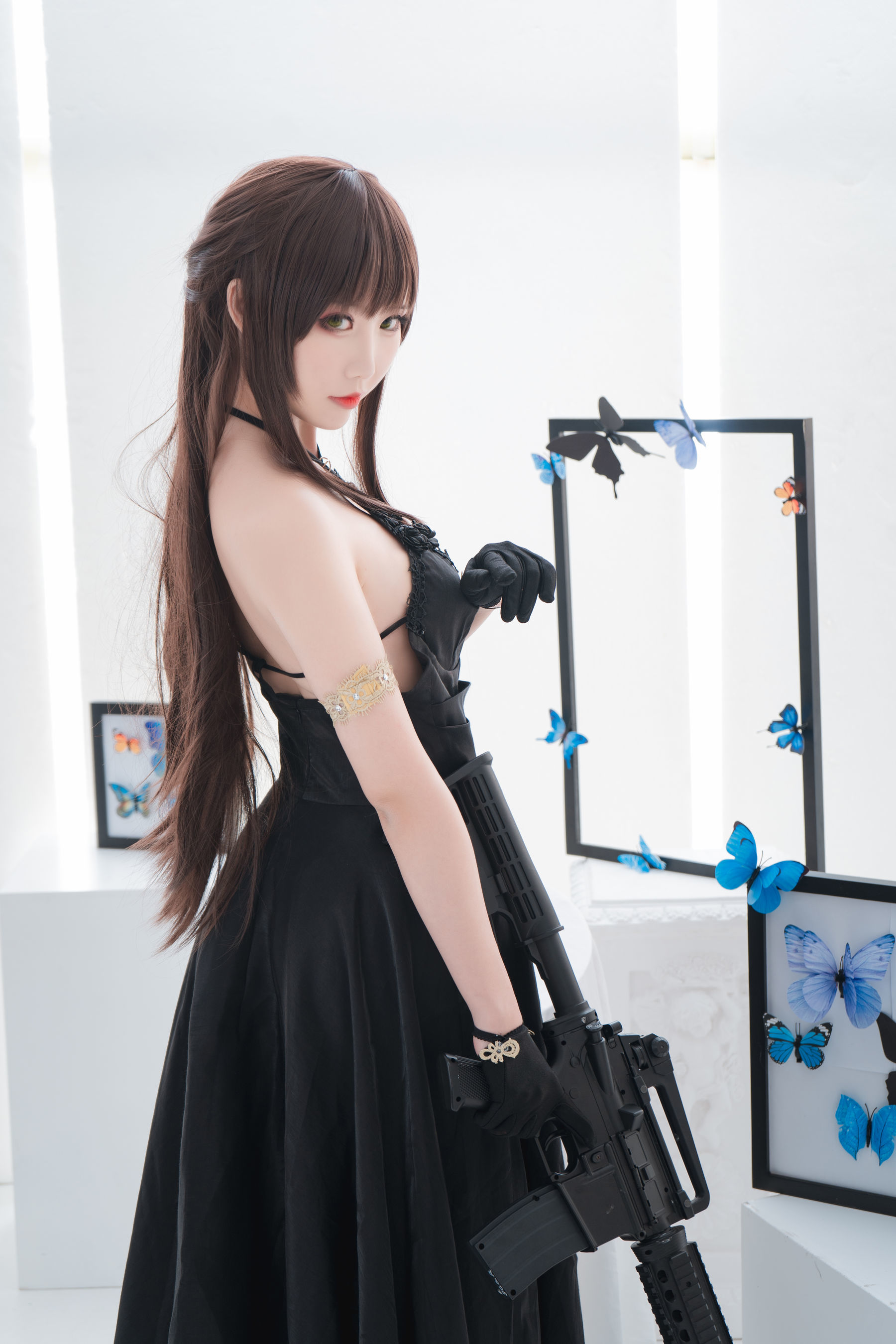 可爱人气Coser面饼仙儿 – M4A1 Cosplay-第3张