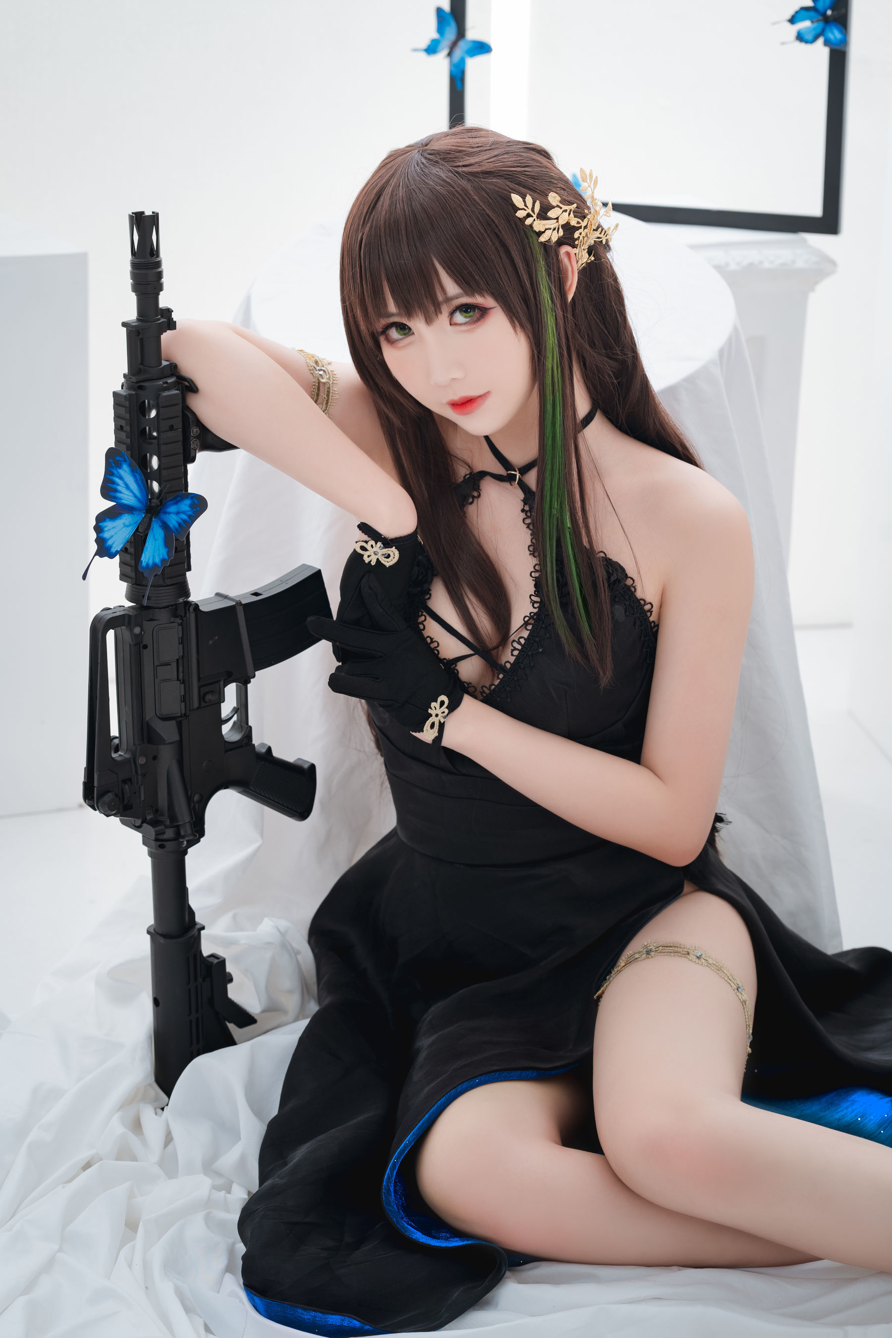 可爱人气Coser面饼仙儿 – M4A1 Cosplay-第6张