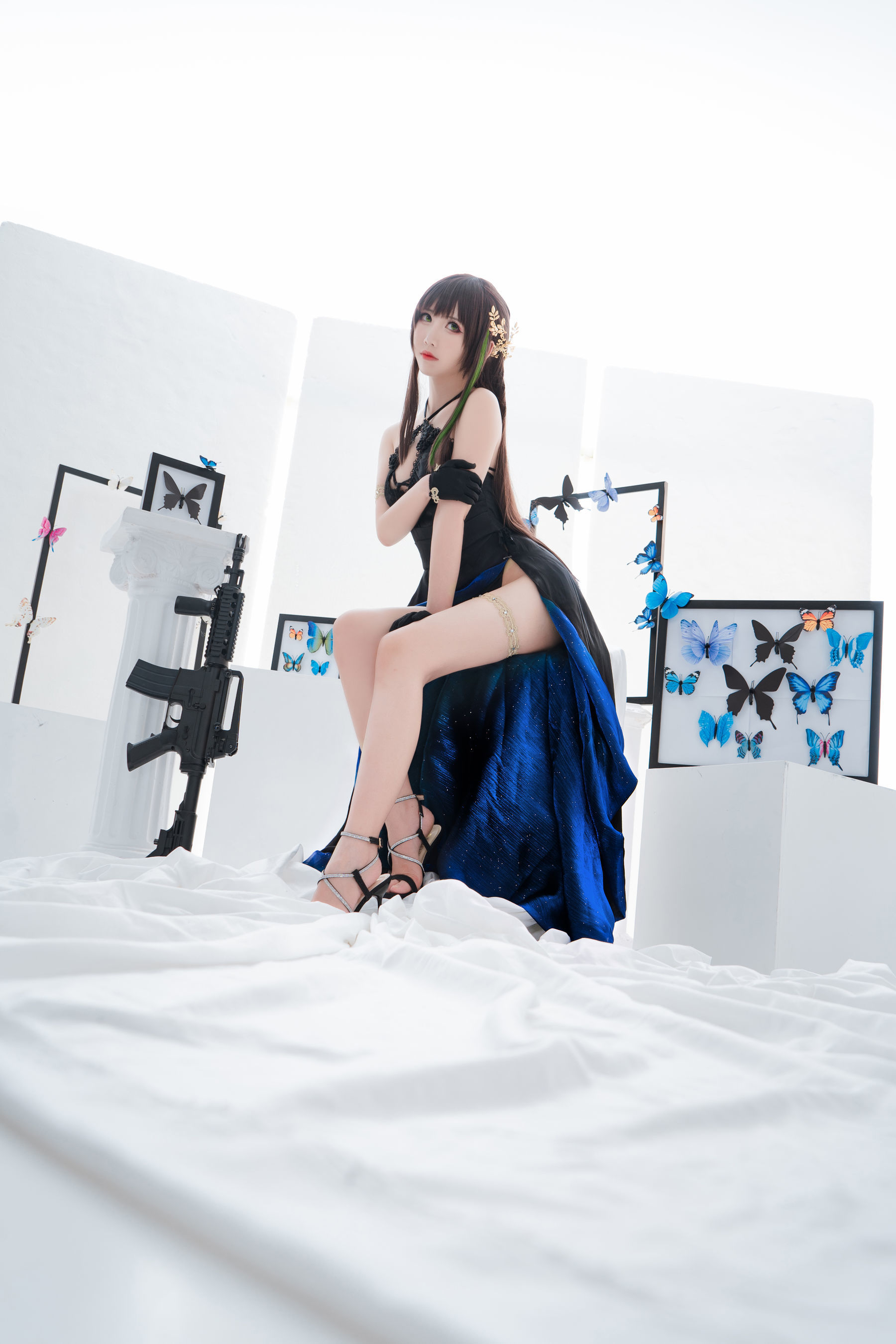 可爱人气Coser面饼仙儿 – M4A1 Cosplay-第21张