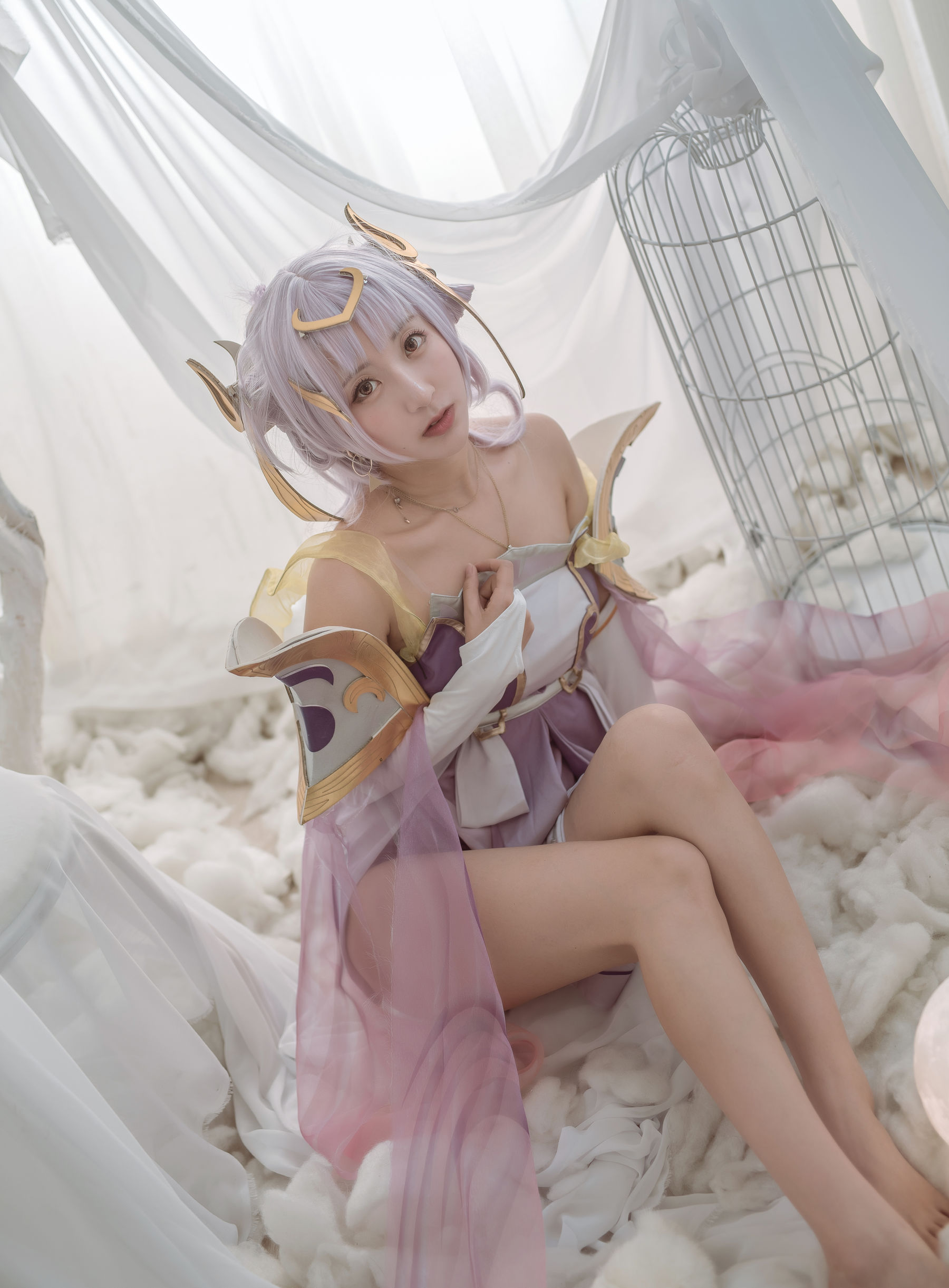 人气Coser黑川 嫦娥 Cosplay-第2张
