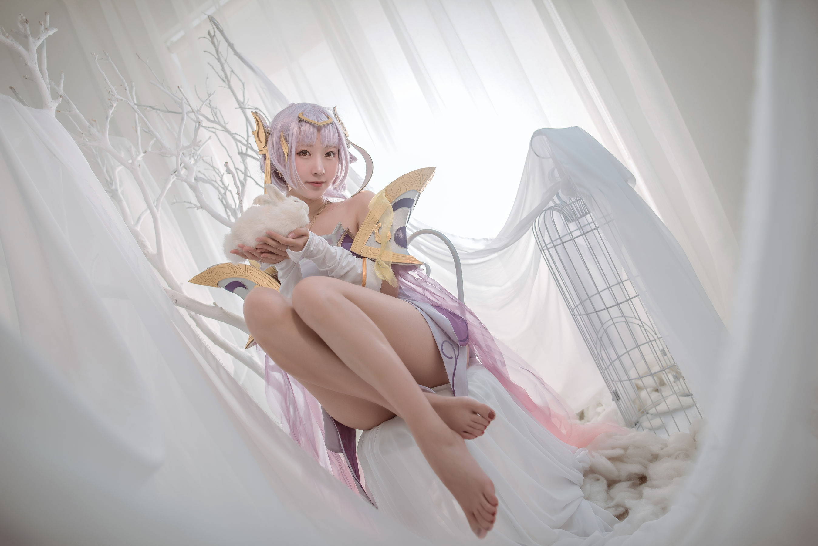 人气Coser黑川 嫦娥 Cosplay-第3张