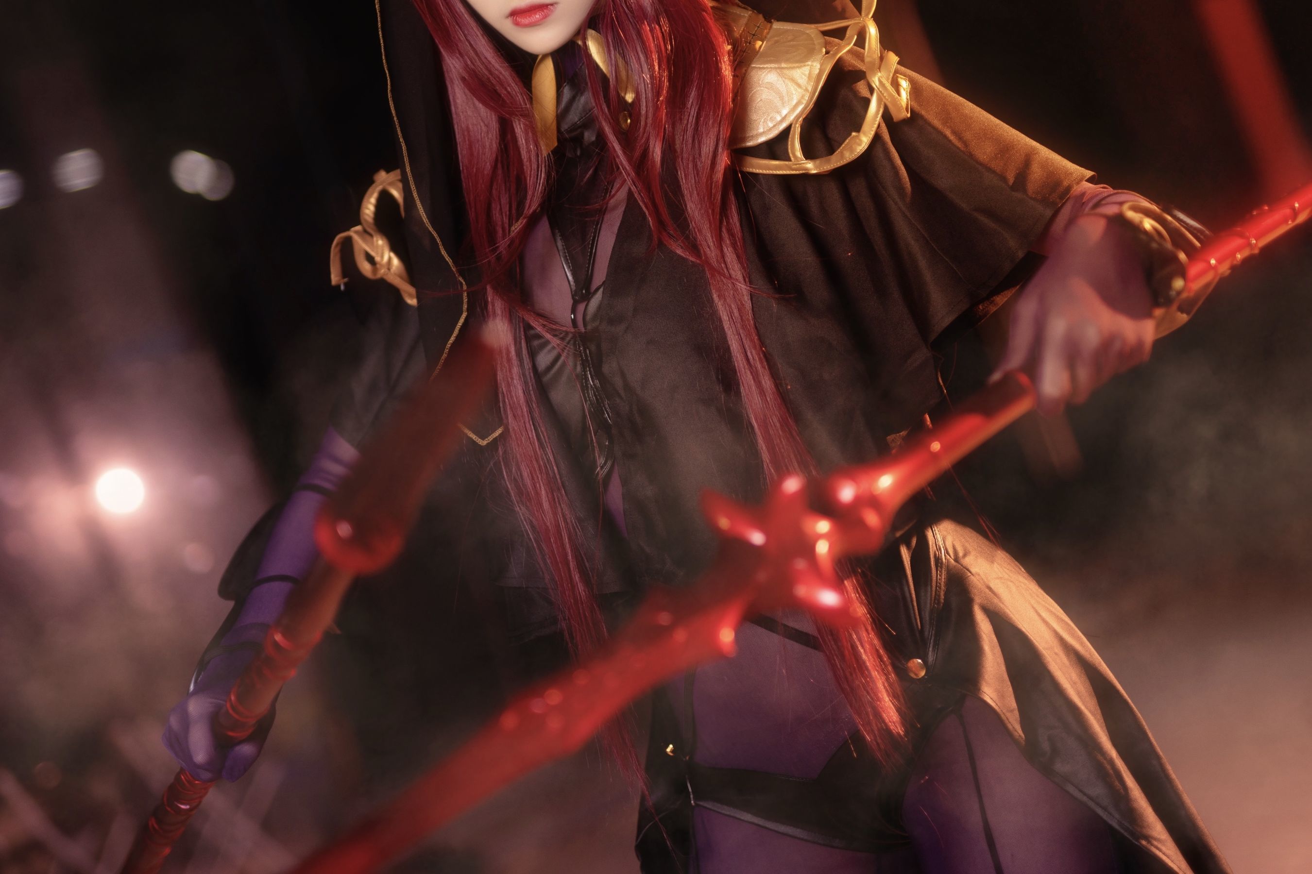 动漫博主南桃Momoko – 斯卡哈二破 Cosplay-第5张