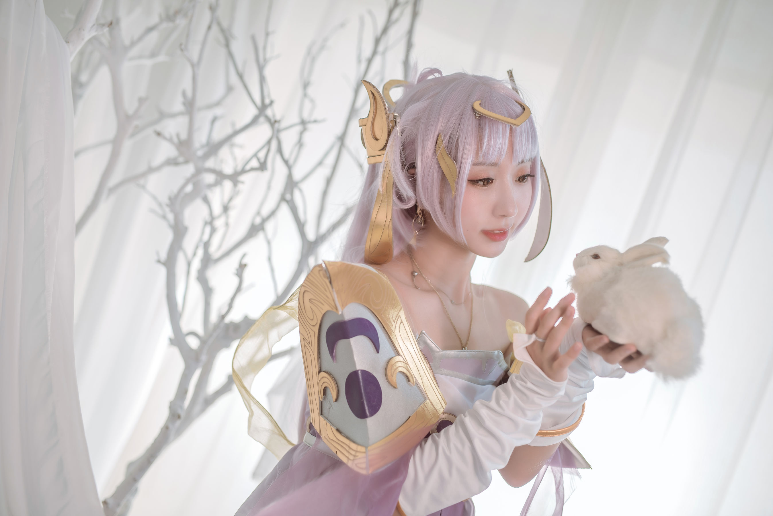 人气Coser黑川 嫦娥 Cosplay-第34张