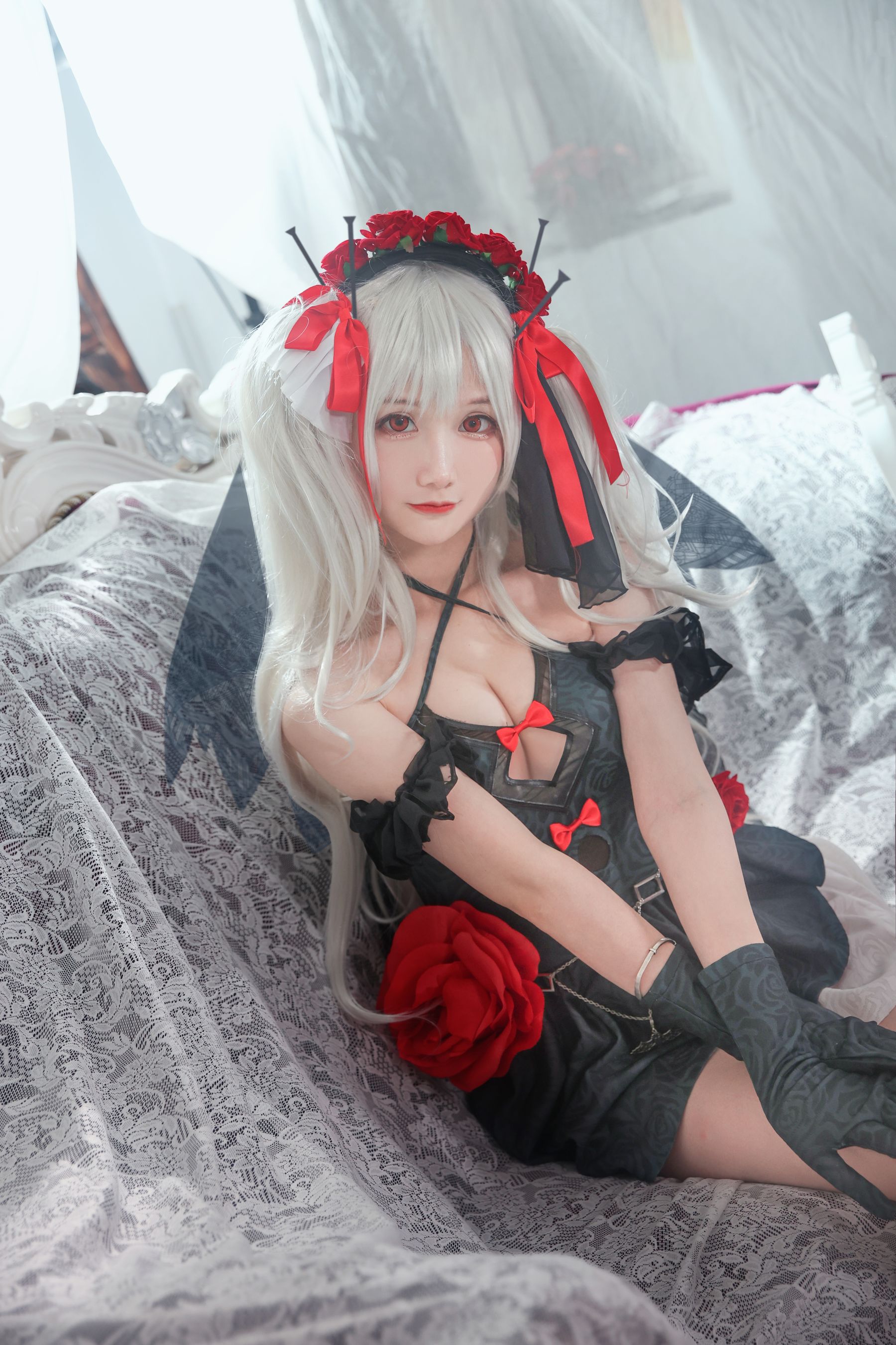 COS妹子仙九Airi – 吸血鬼誓约 Cosplay-第5张